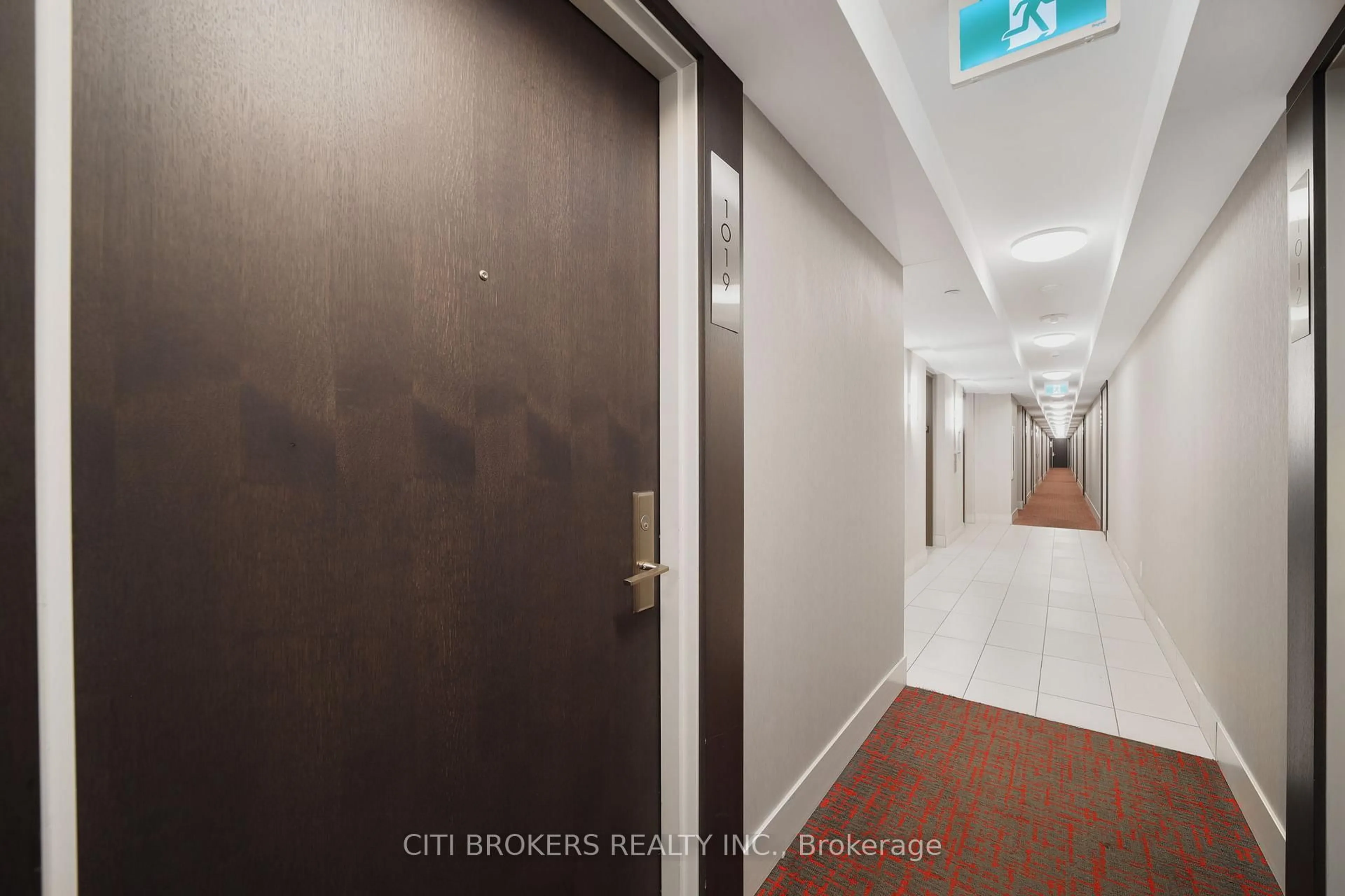 Indoor foyer for 38 Monte Kwinter Crt #1019, Toronto Ontario M3H 0E2