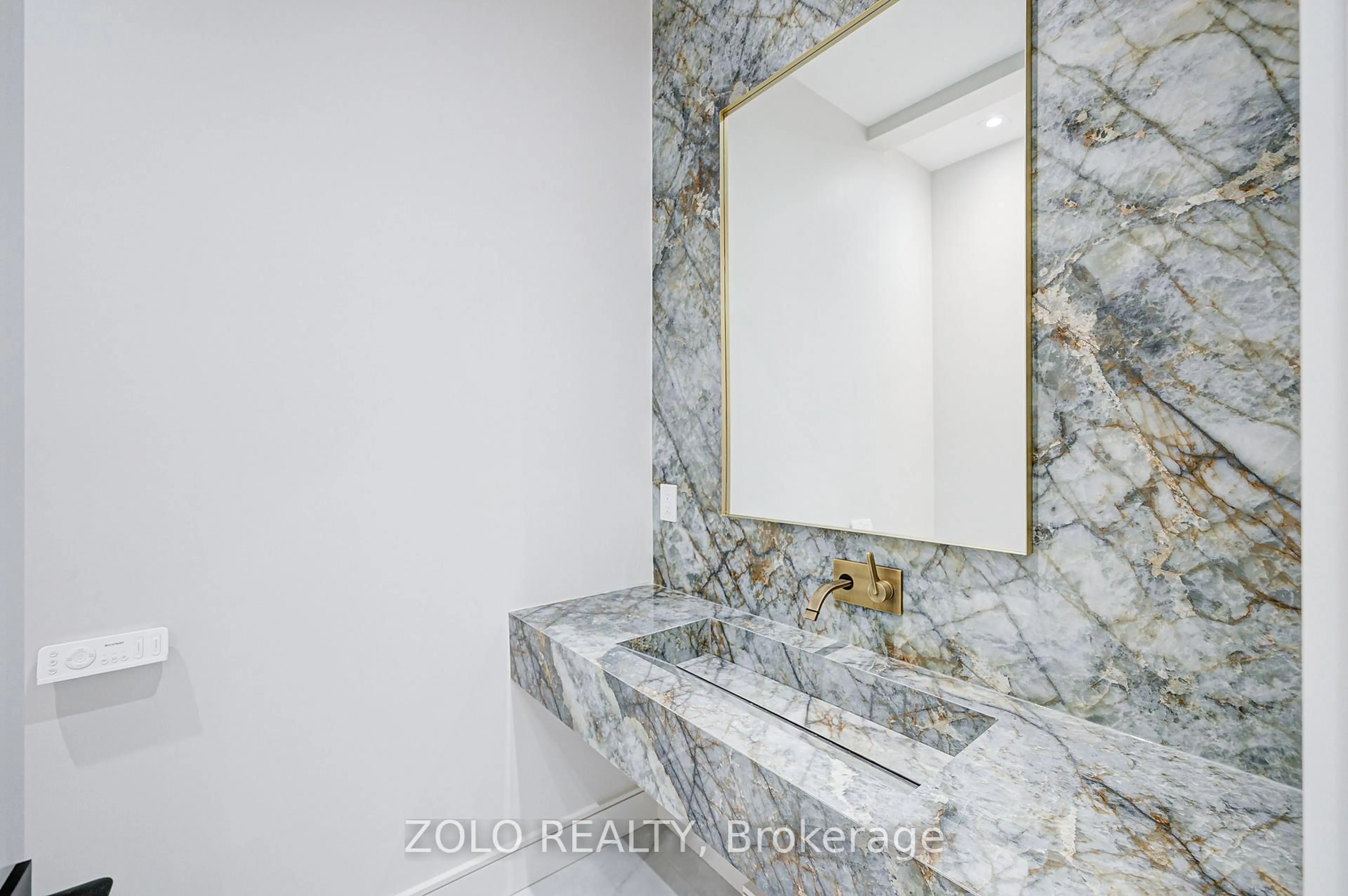 Contemporary bathroom, ceramic/tile floor for 151 Dewbourne Ave, Toronto Ontario M6C 1Z1
