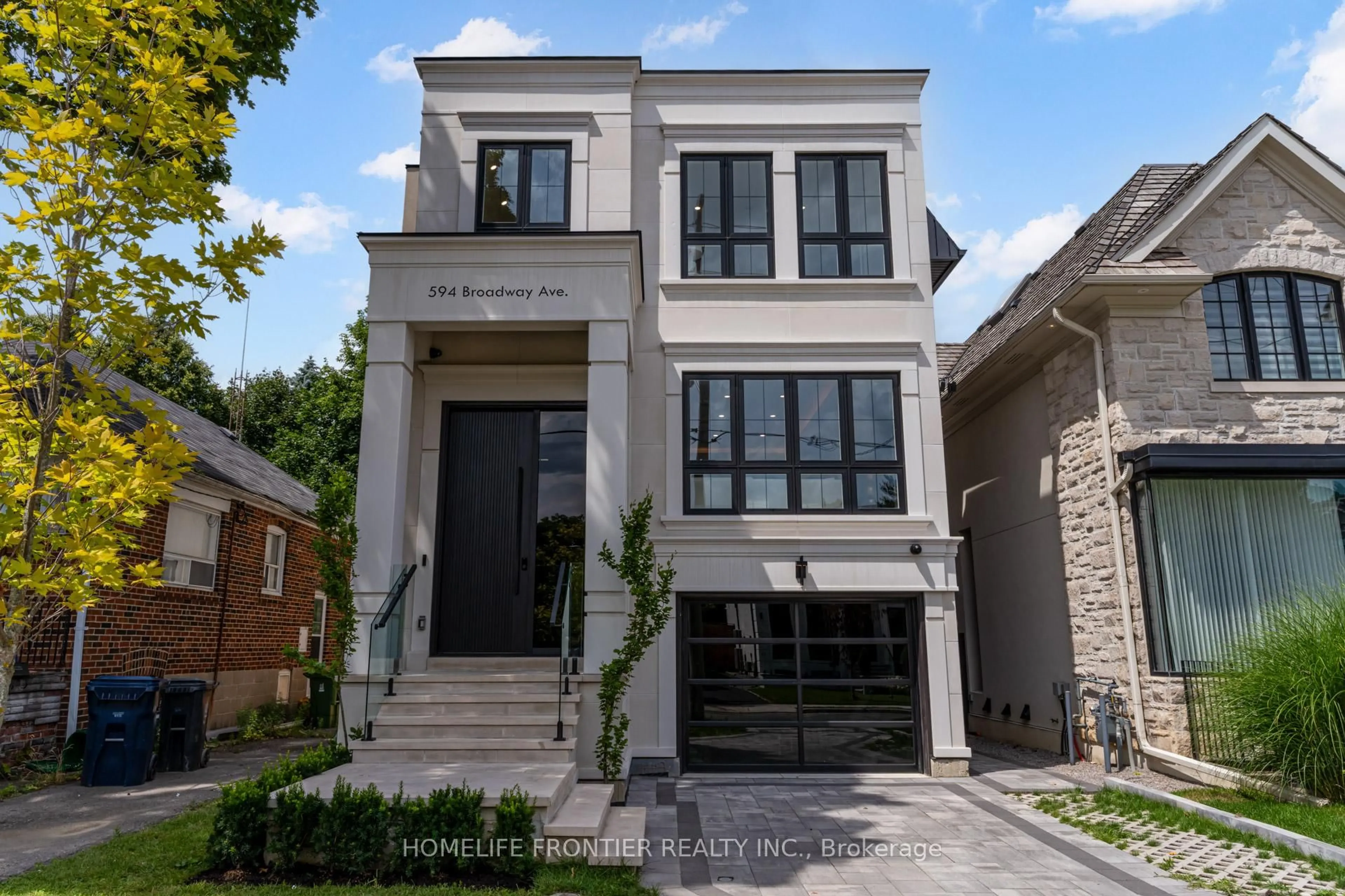 Home with brick exterior material, street for 594 Broadway Ave, Toronto Ontario M4G 2S5