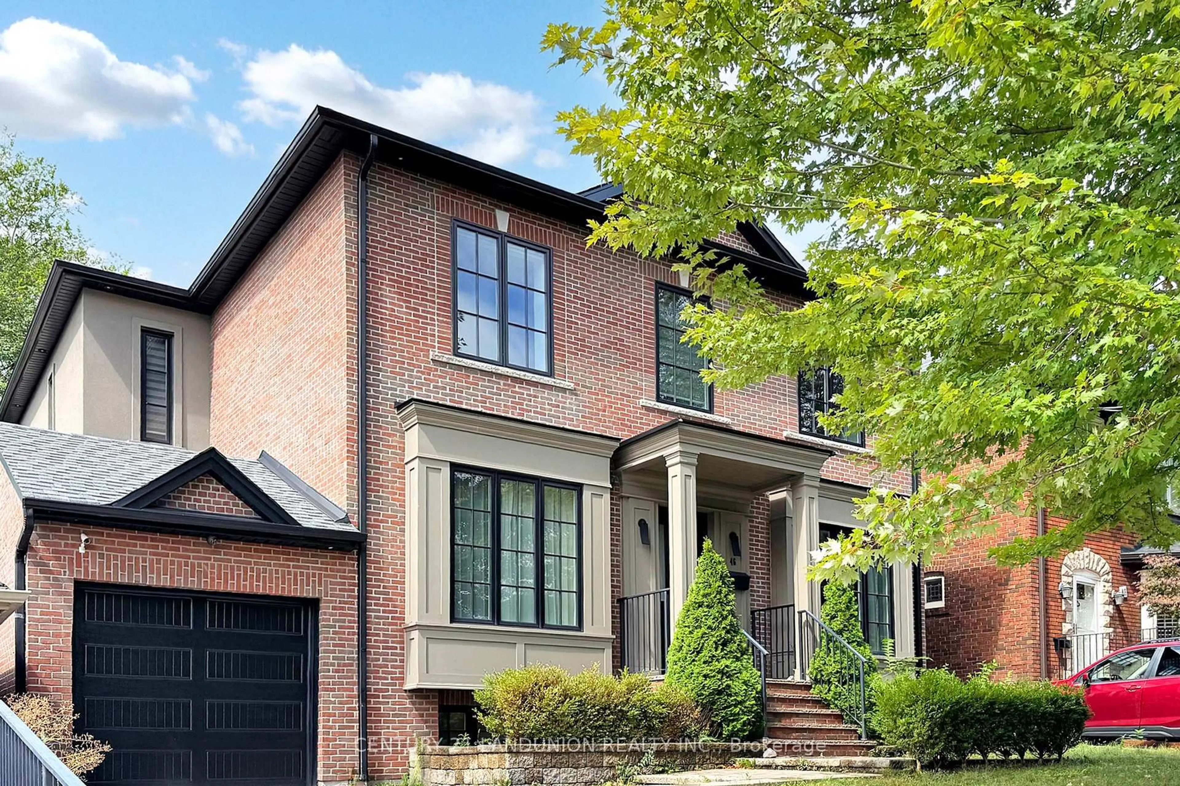 Home with brick exterior material, street for 46 Elmsthorpe Ave, Toronto Ontario M5P 2L7