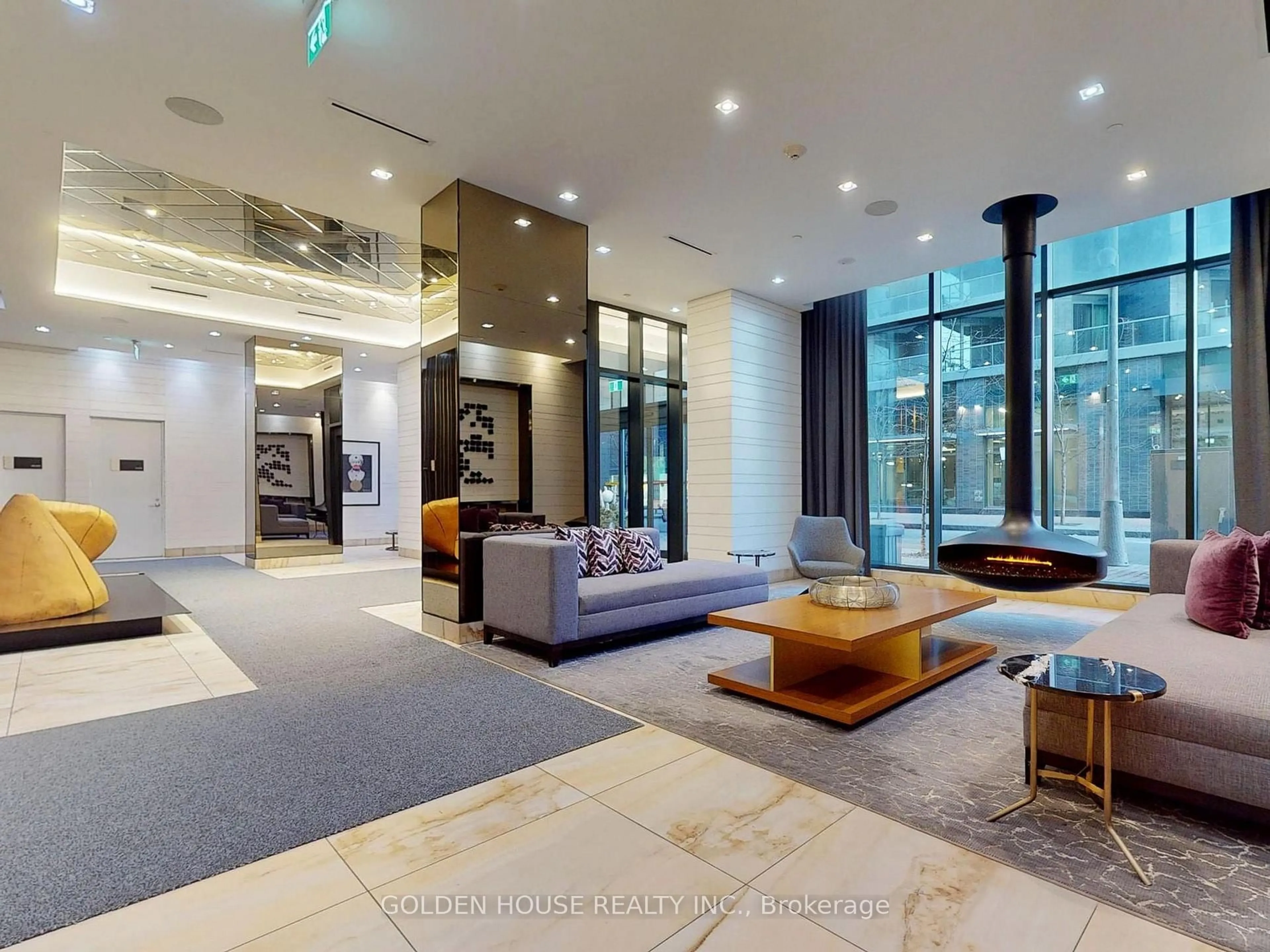 Lobby for 55 Merchants' Wharf #1023, Toronto Ontario M5A 0P2