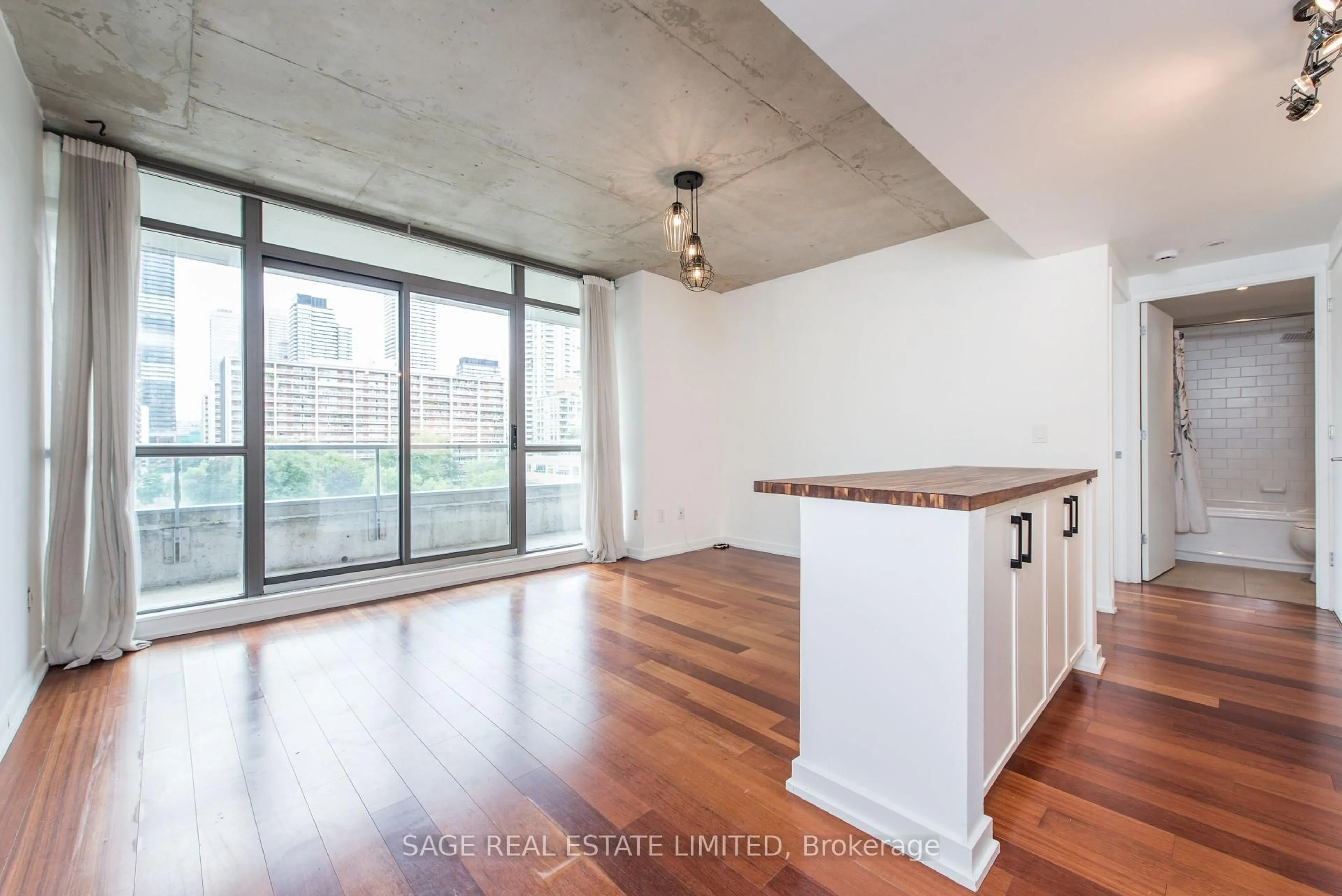 Open concept kitchen, unknown for 281 Mutual St #605, Toronto Ontario M4Y 1X6