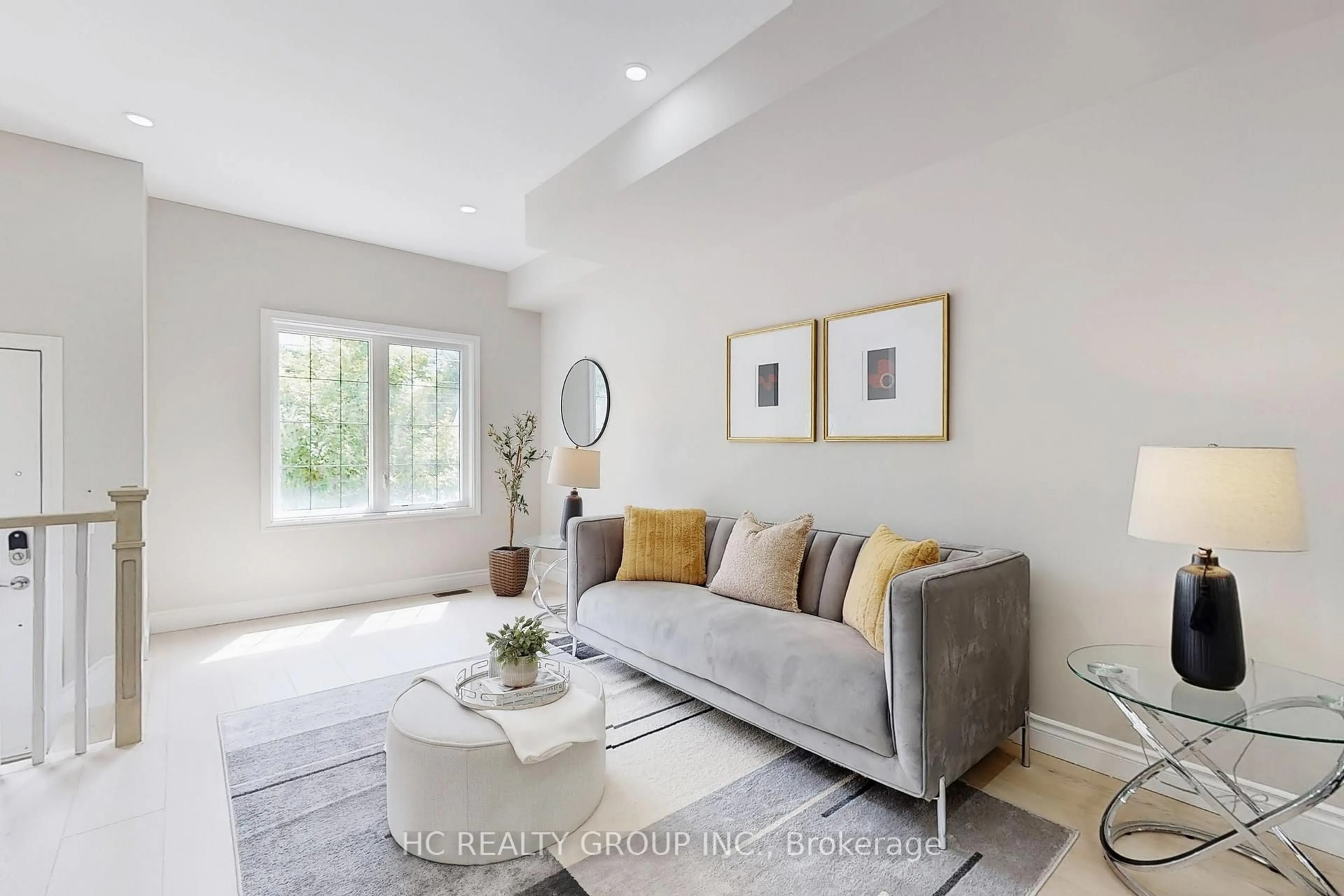 Living room with furniture, unknown for 206B Finch Ave, Toronto Ontario M2R 1M5