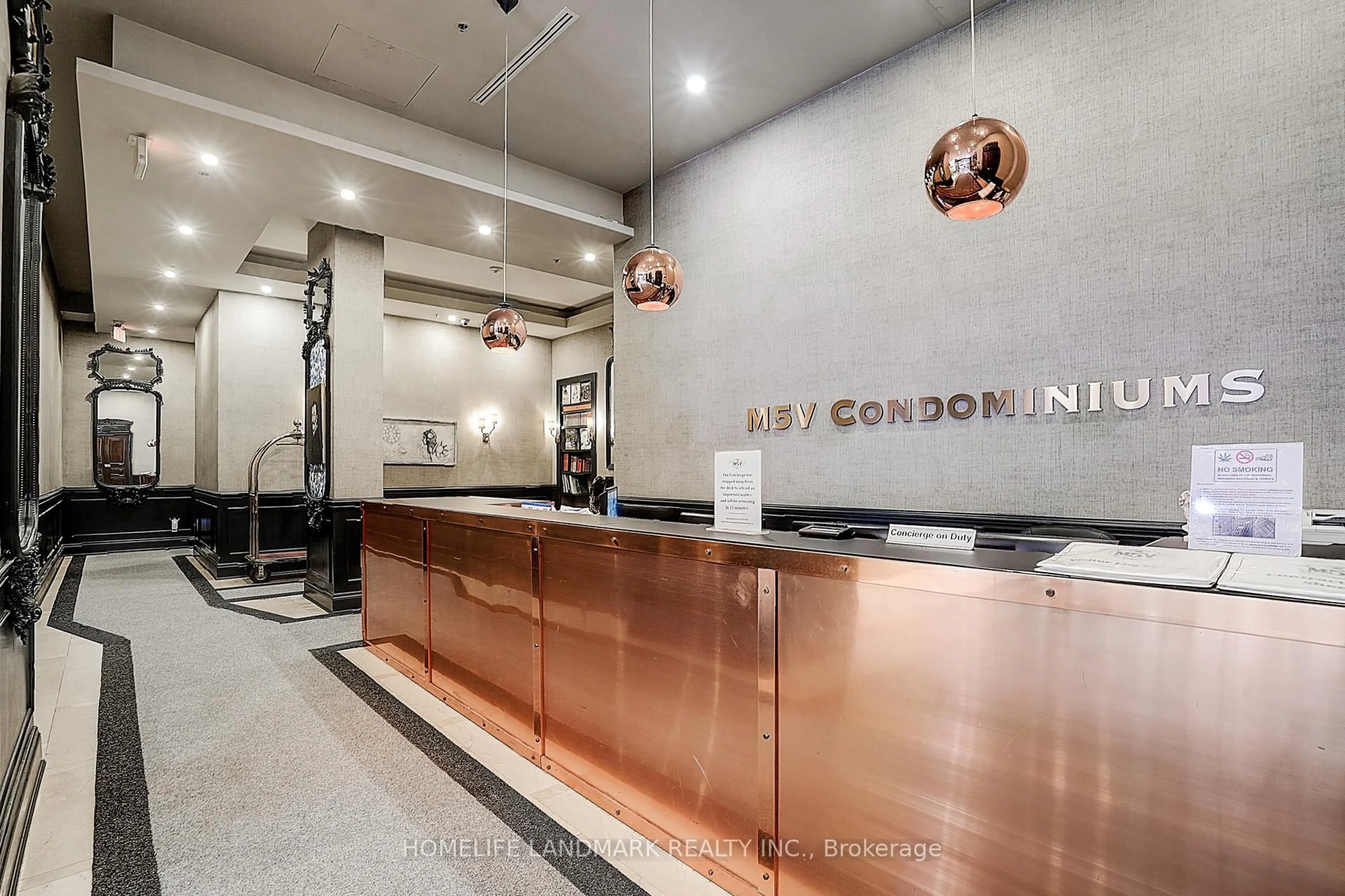 Lobby for 375 King St #3103, Toronto Ontario M5V 1K1