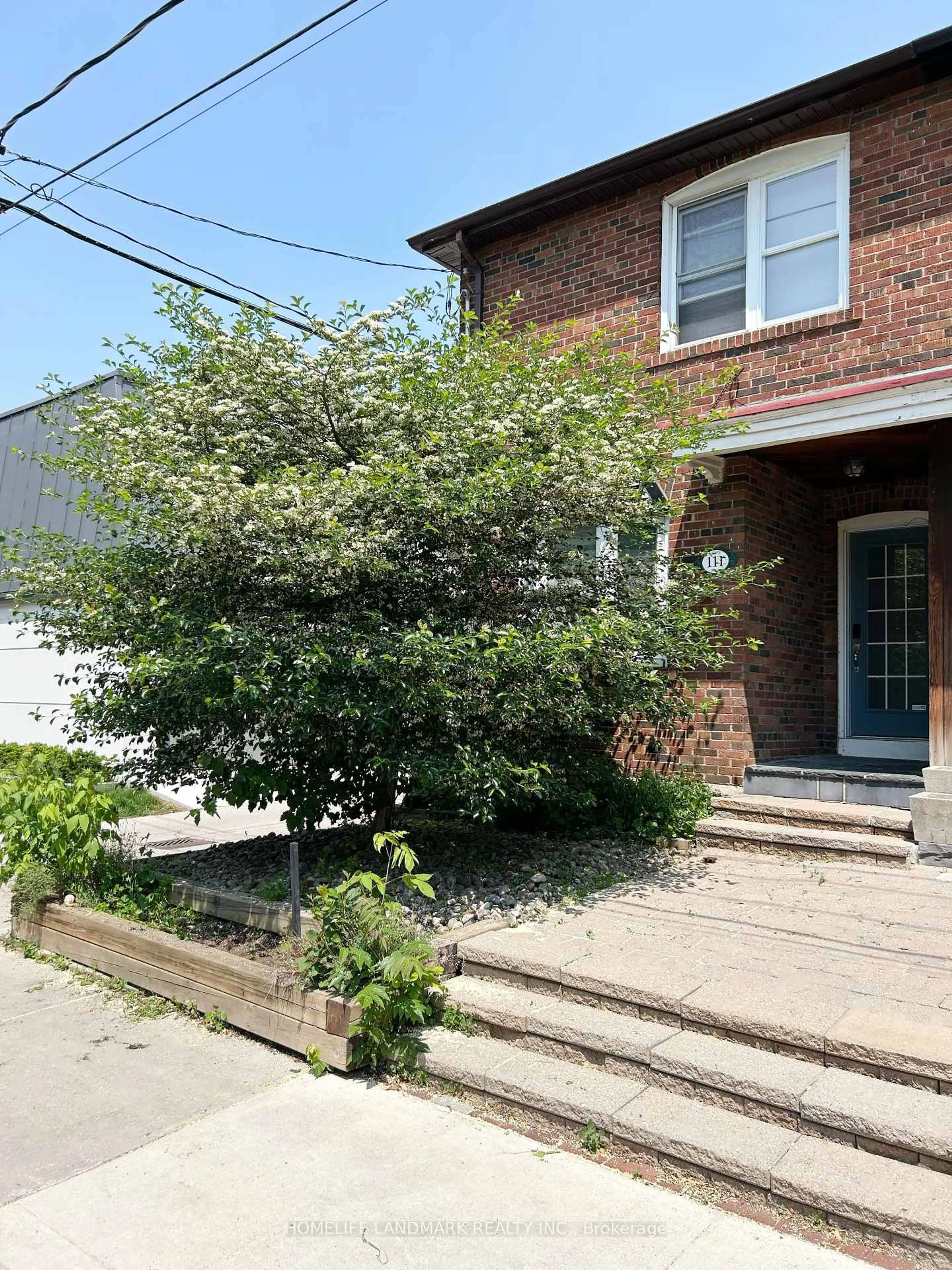 Home with brick exterior material, street for 111 Greer Rd, Toronto Ontario M5M 3N2