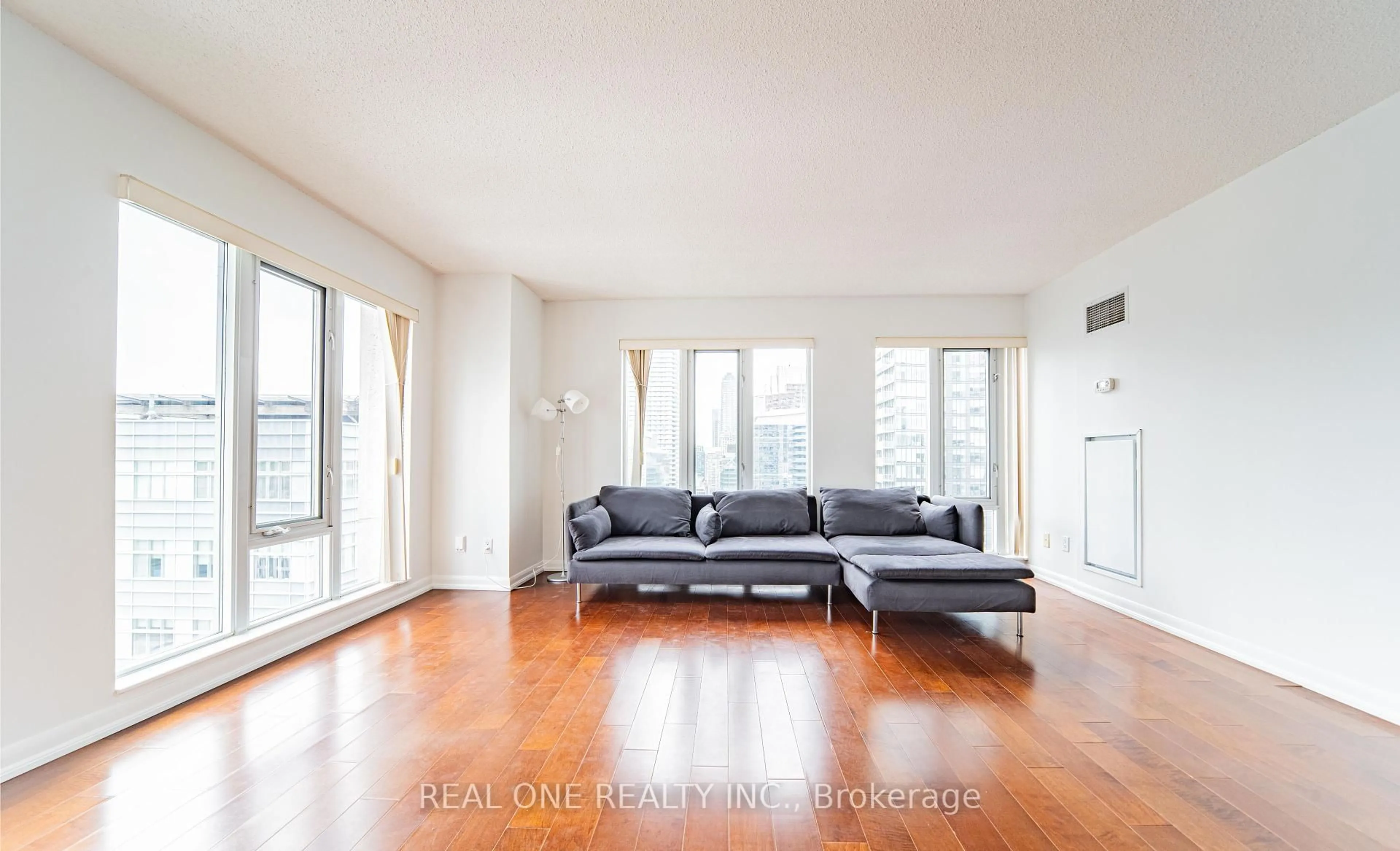 Living room with furniture, unknown for 210 Victoria St #2404, Toronto Ontario M5B 2R3