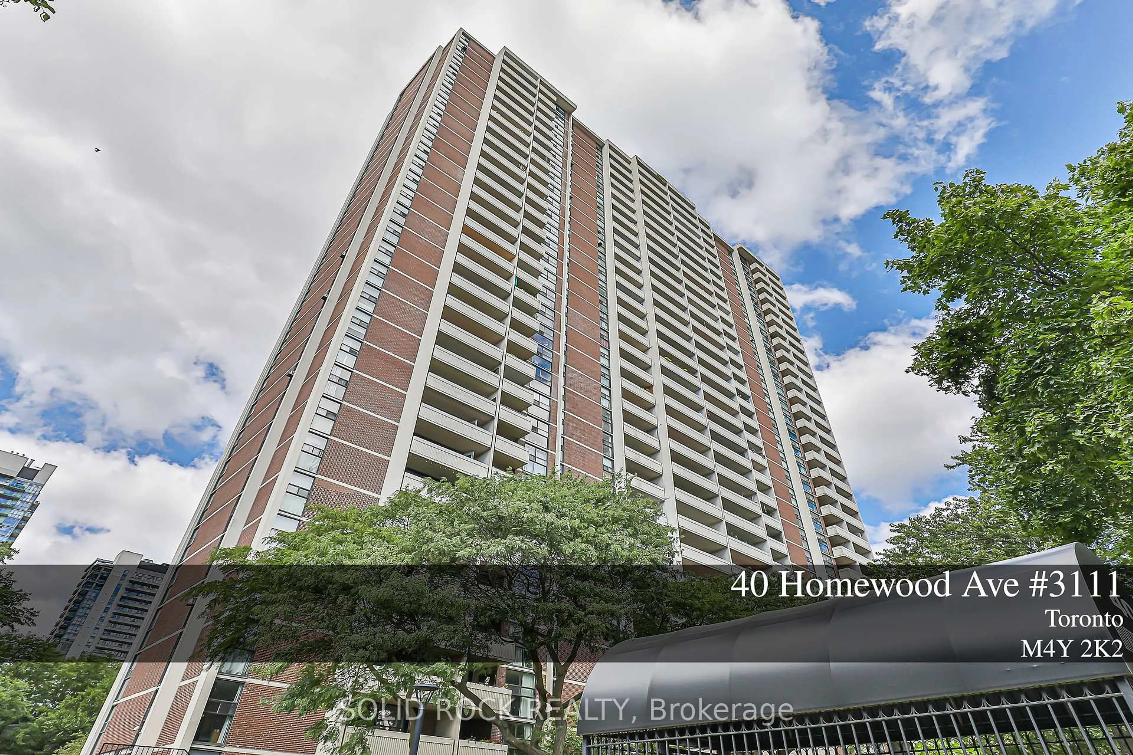 Indoor foyer for 40 Homewood Ave #3111, Toronto Ontario M4Y 2K2