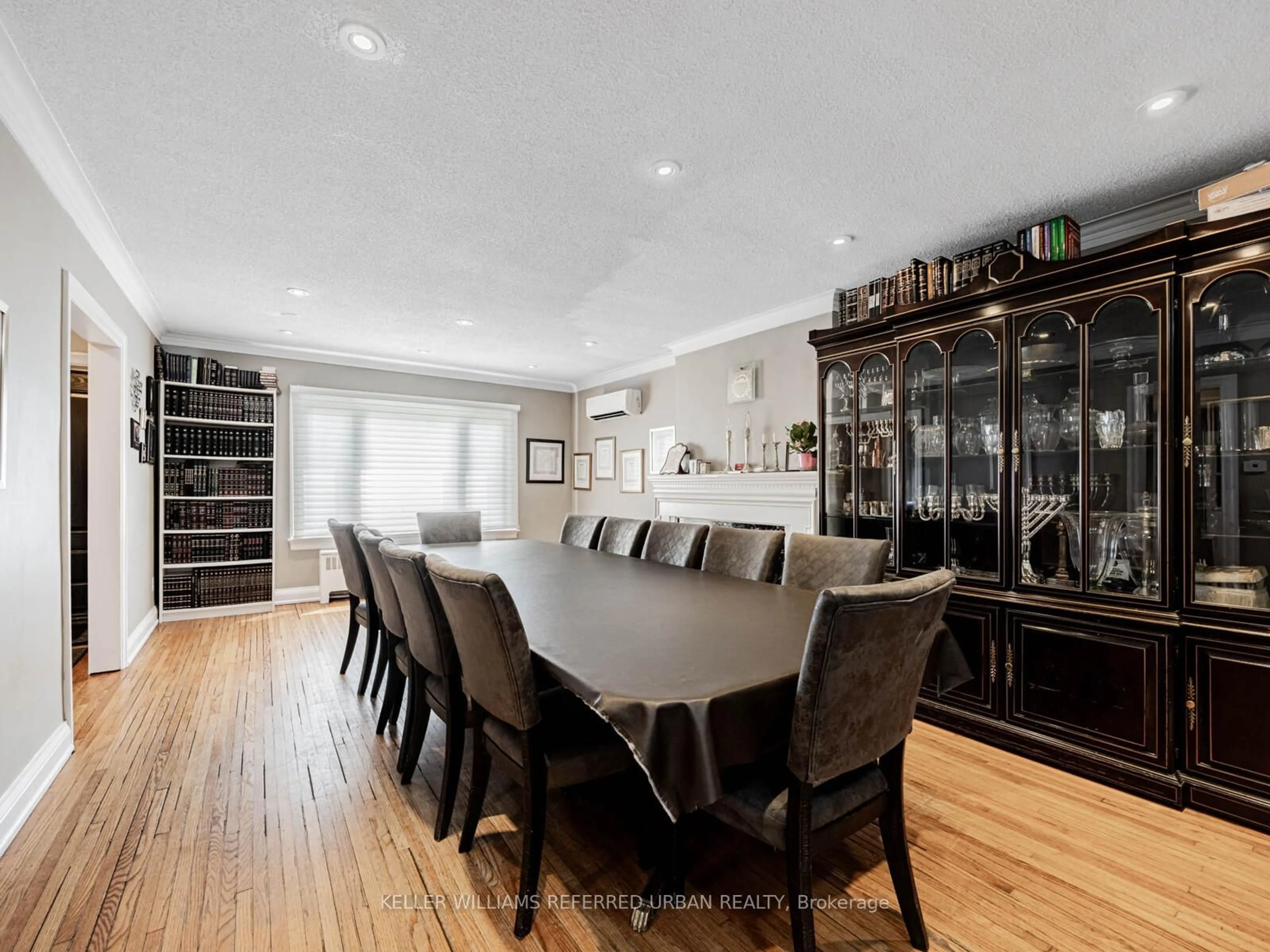 Dining room, wood/laminate floor for 38 Viewmount Ave, Toronto Ontario M6B 1T4