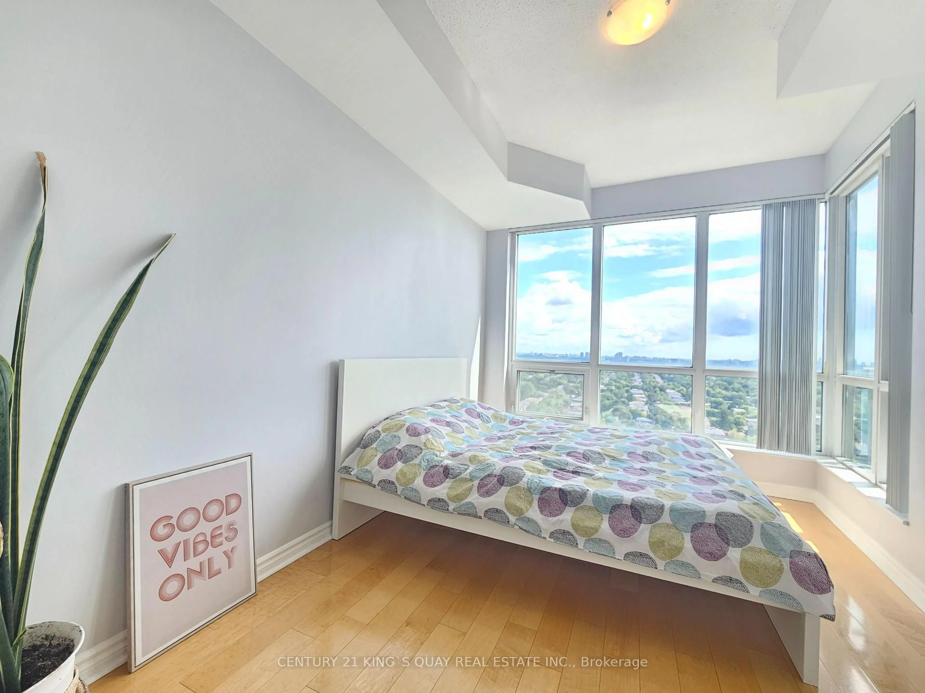Bedroom with bed, unknown for 60 Byng Ave #2208, Toronto Ontario M2N 7K3