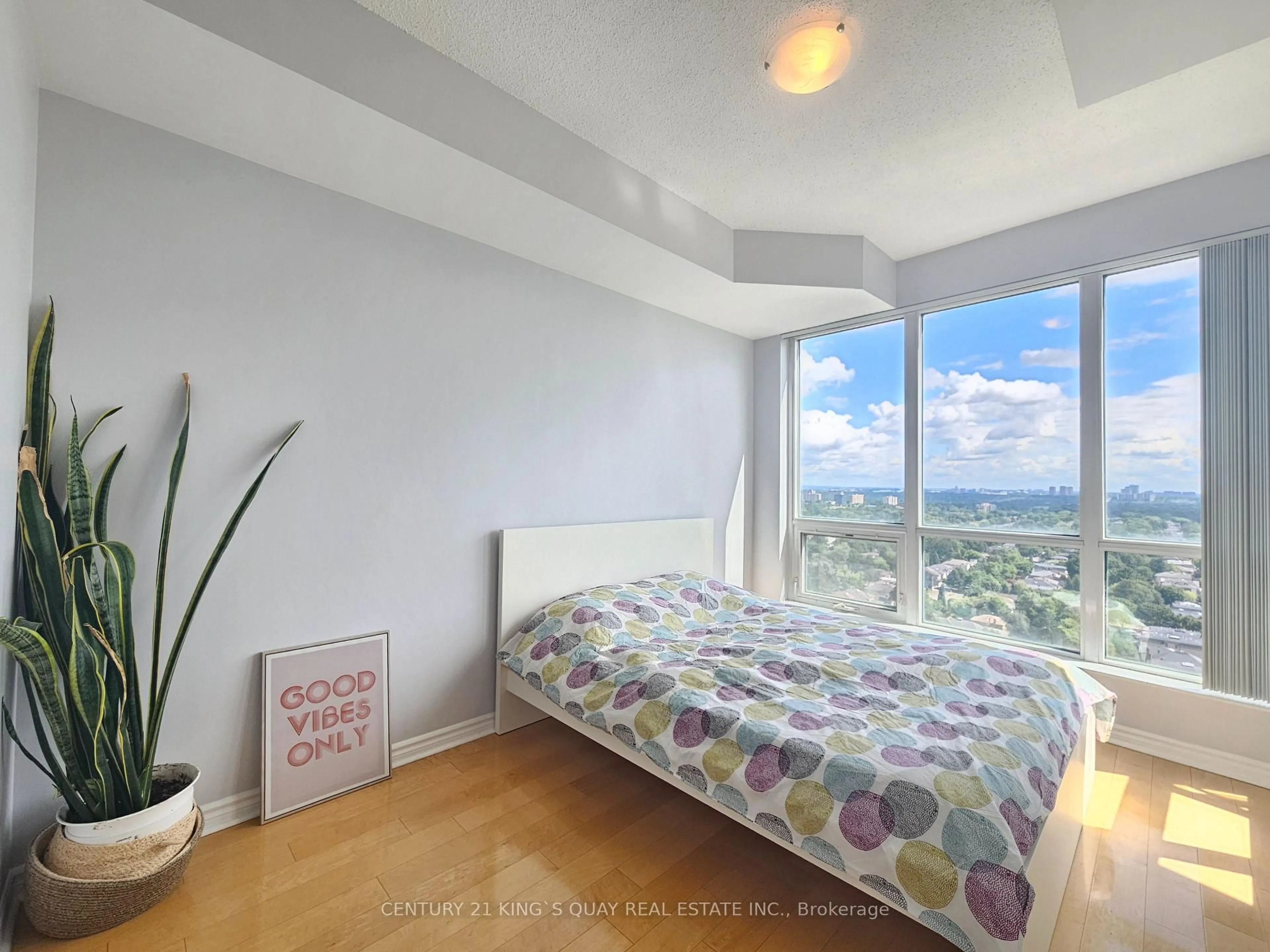 Bedroom with bed, unknown for 60 Byng Ave #2208, Toronto Ontario M2N 7K3