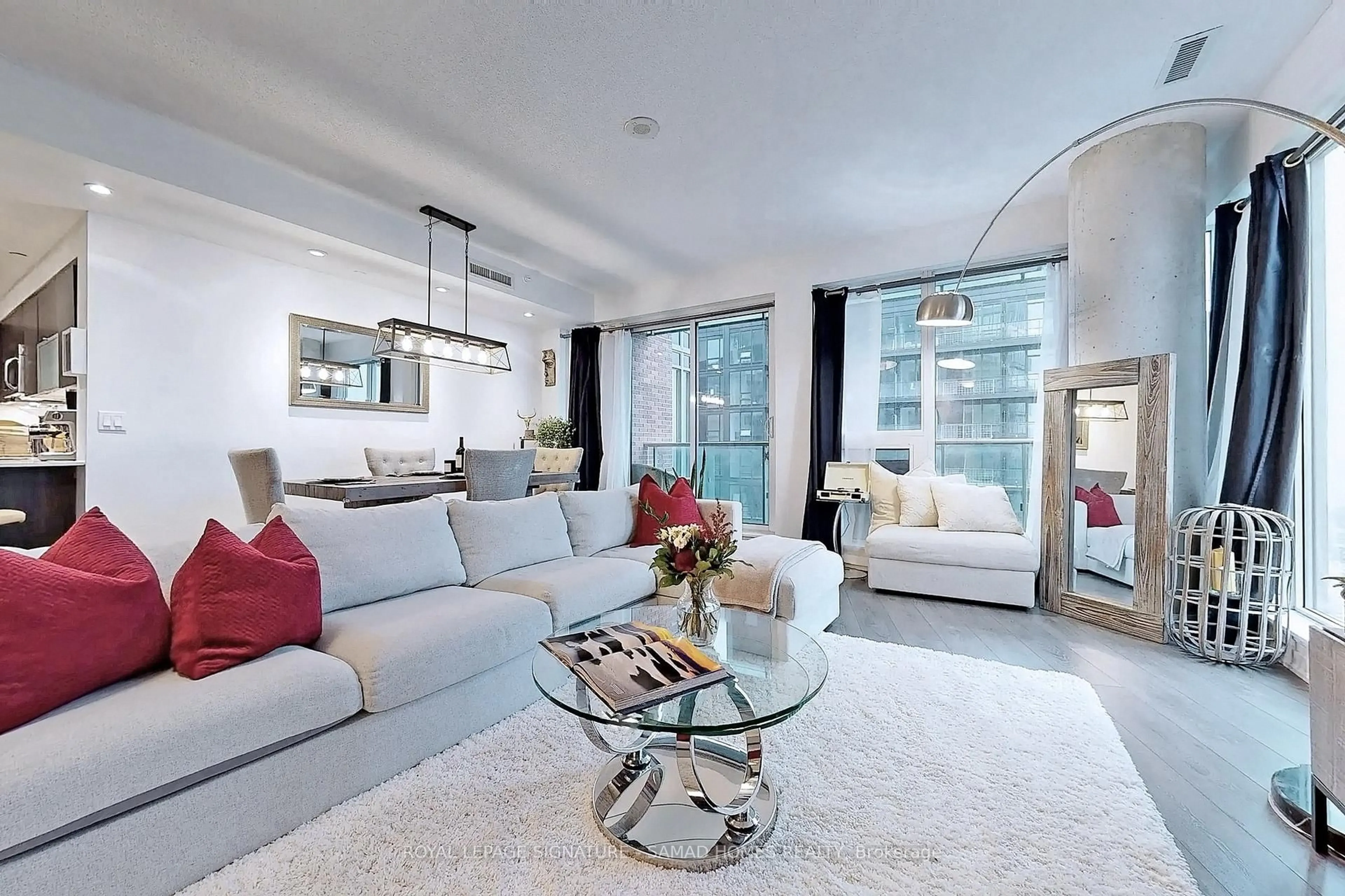 Living room with furniture, unknown for 150 East Liberty St #2813, Toronto Ontario M6K 3R5