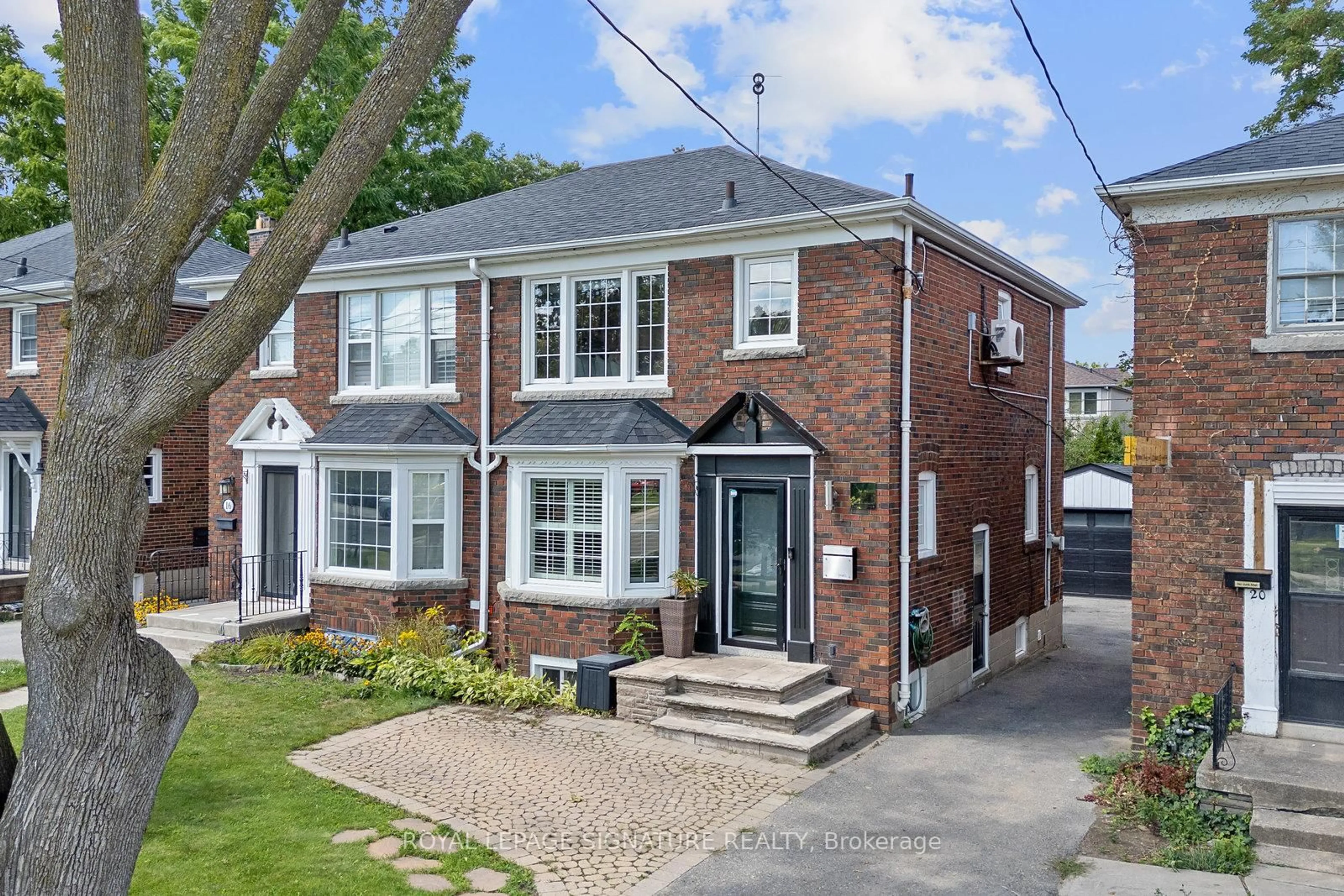 Home with brick exterior material, street for 18 Vanderhoof Ave, Toronto Ontario M4G 2H1