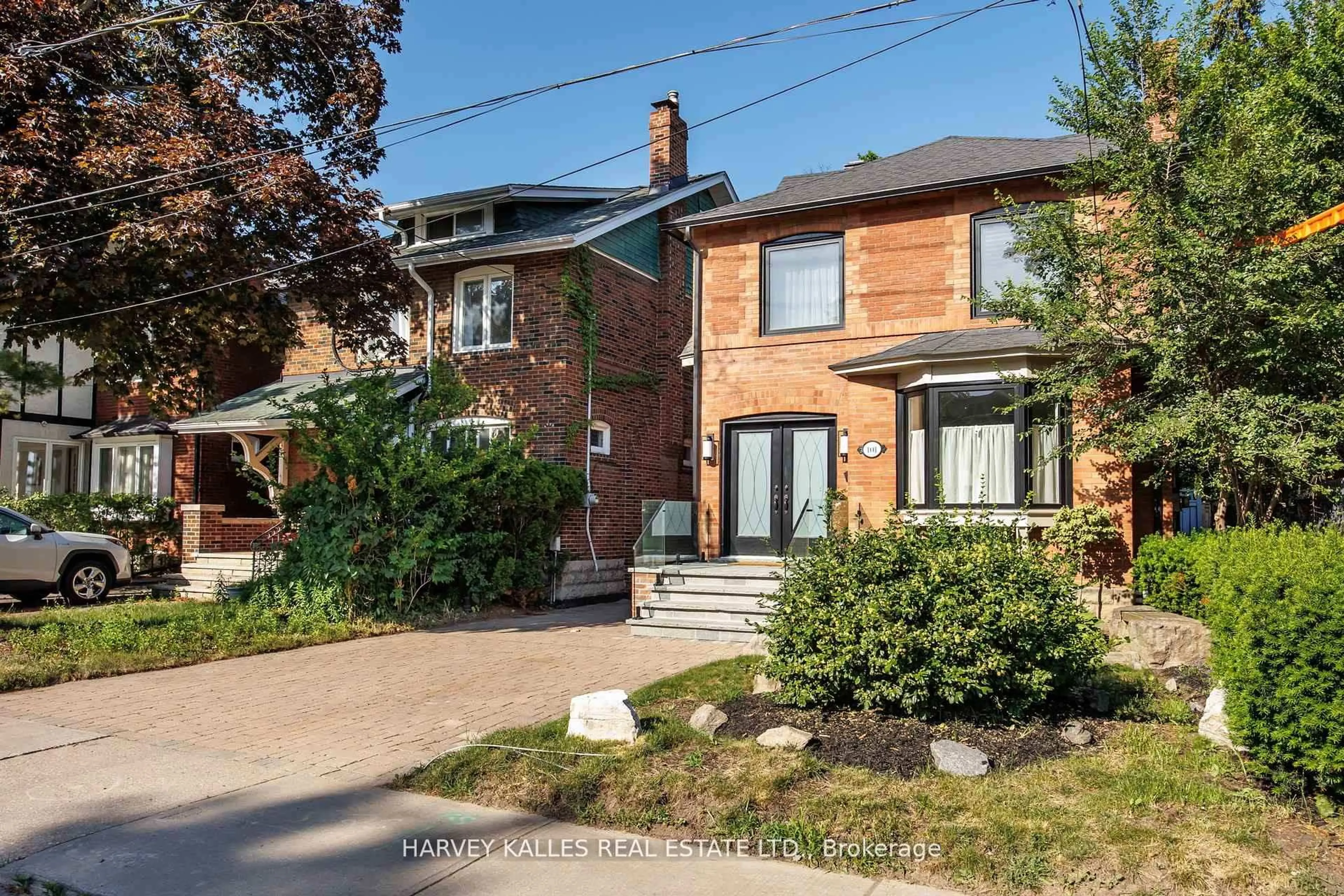 Home with brick exterior material, street for 101 Clifton Rd, Toronto Ontario M4T 2G3