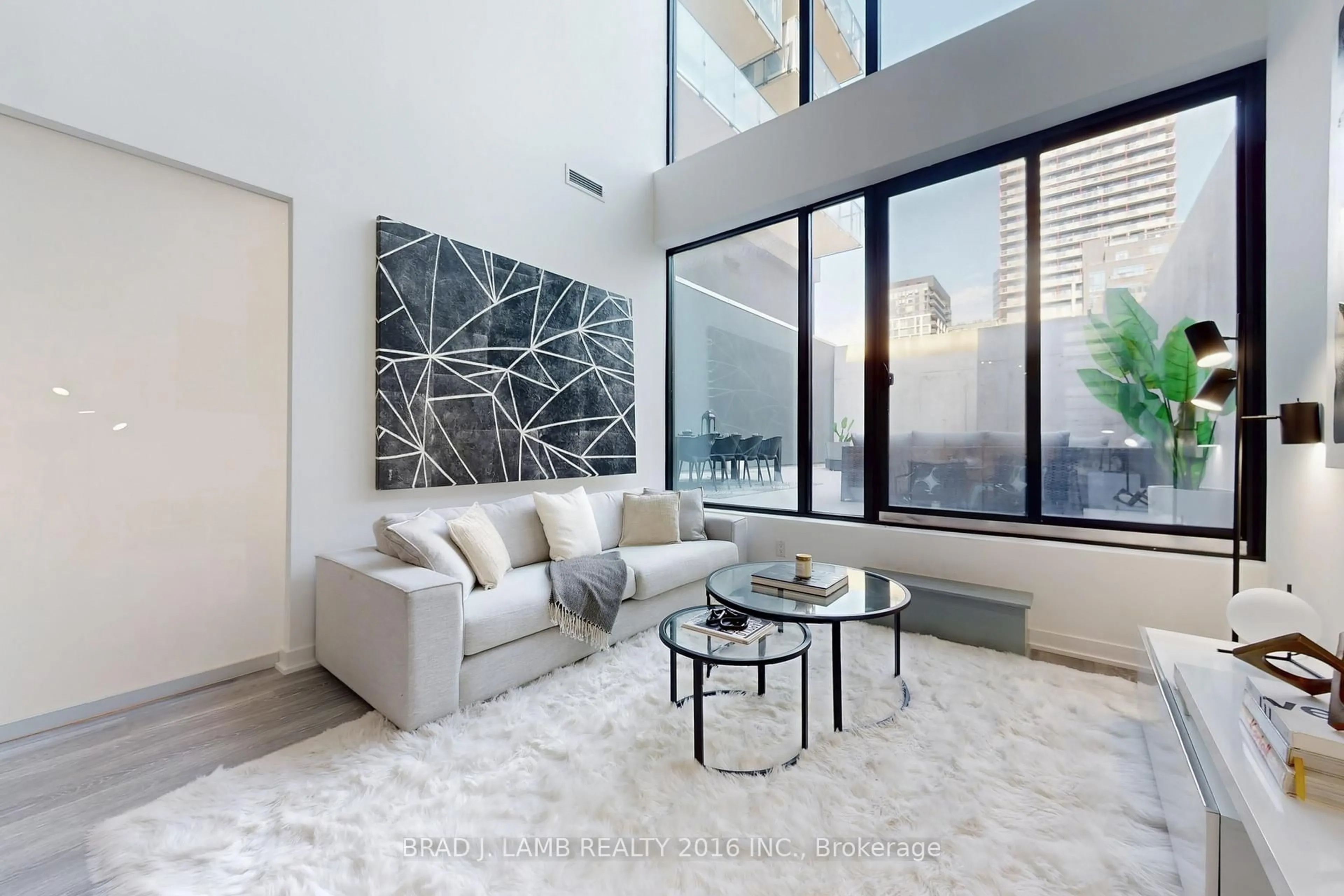 Living room with furniture, unknown for 55 Ontario St #101, Toronto Ontario M5A 0T8