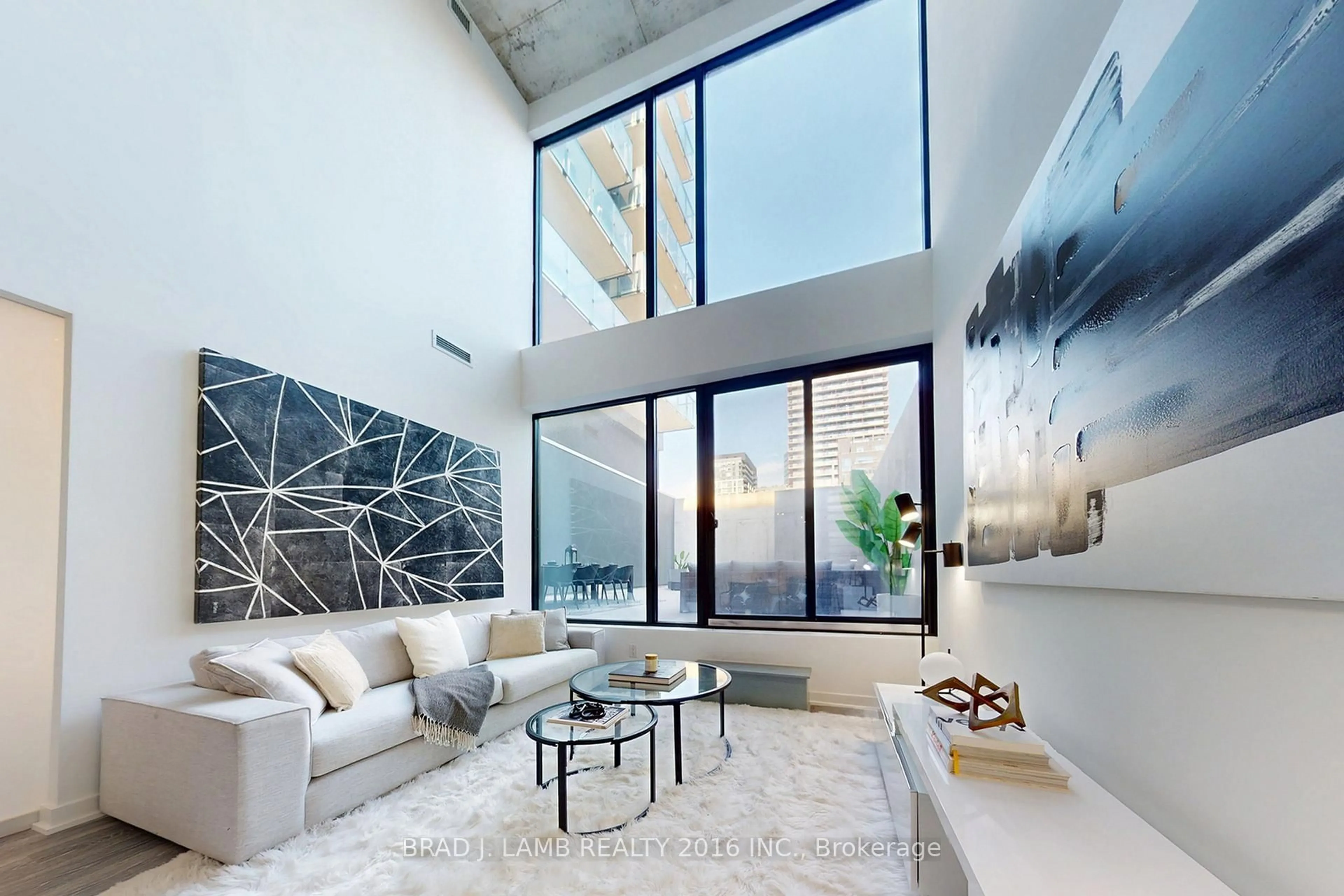 Living room with furniture, unknown for 55 Ontario St #101, Toronto Ontario M5A 0T8