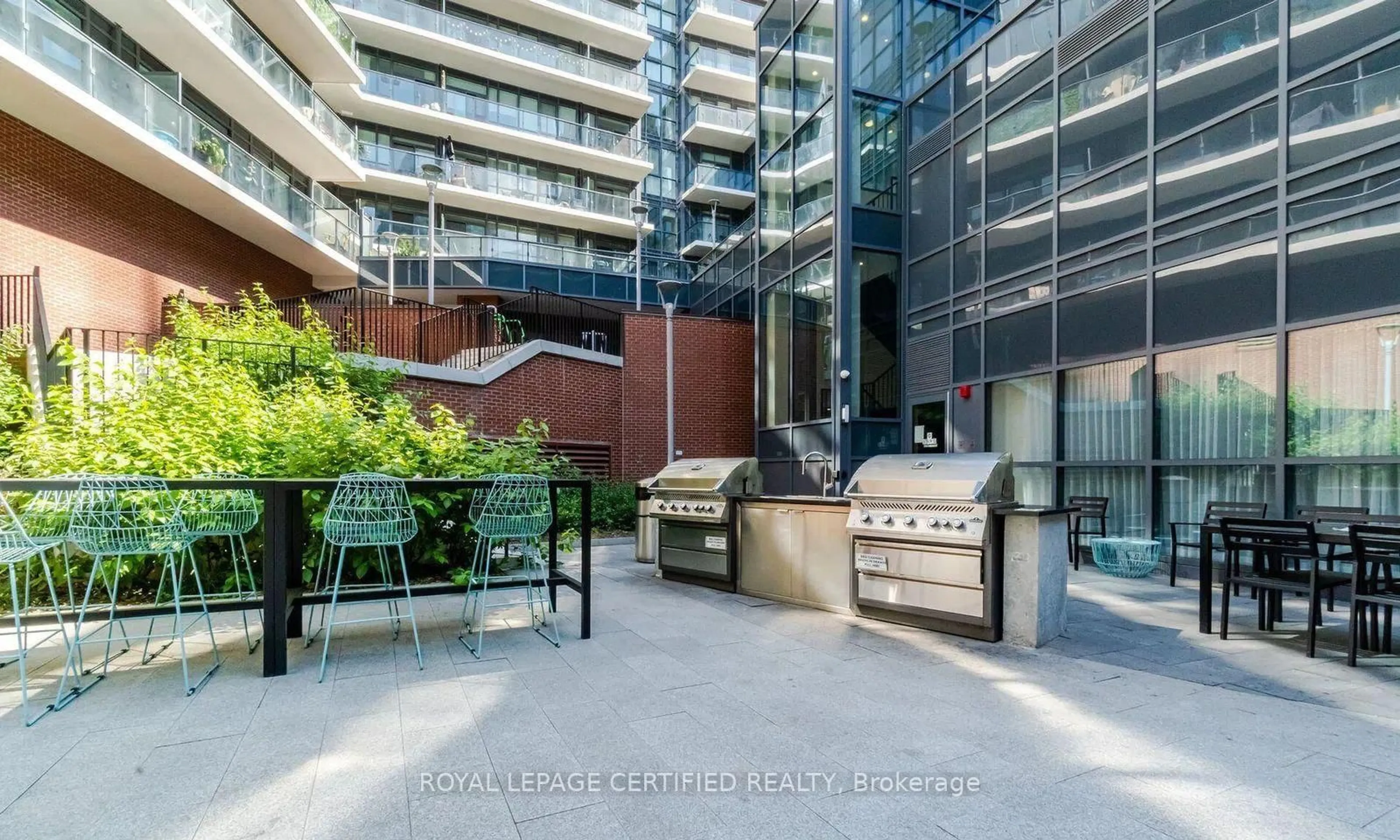 Patio, unknown for 38 Iannuzzi St #502, Toronto Ontario M5V 0S2