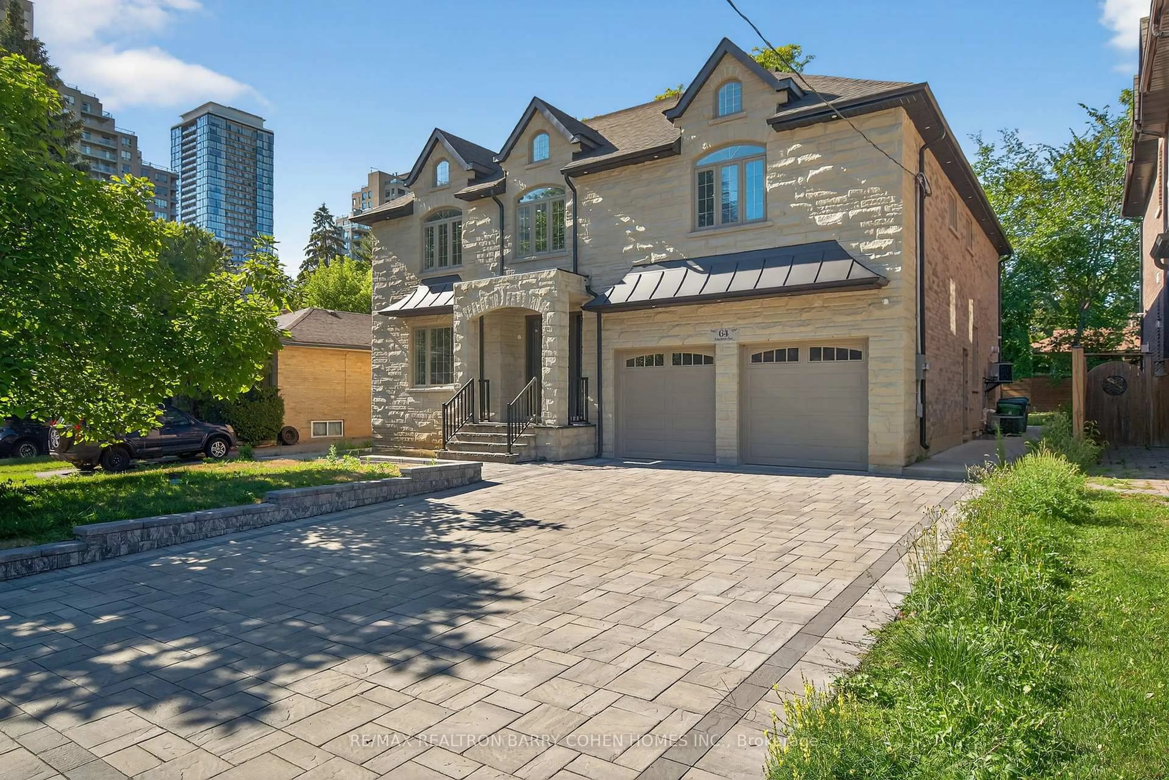 Home with brick exterior material, street for 64 Empress Ave, Toronto Ontario M2N 3T4