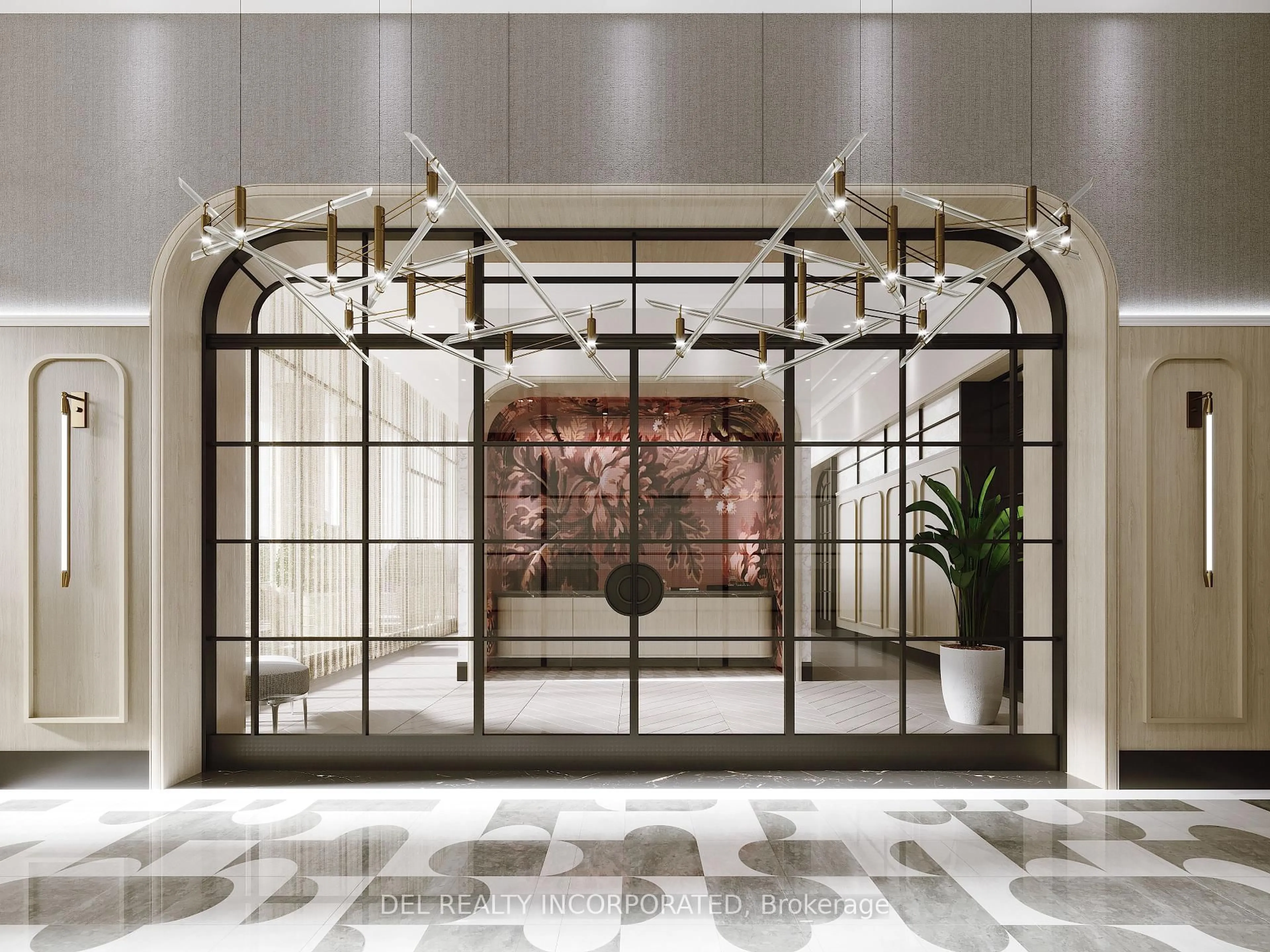 Indoor foyer for 10 Inn On The Park Dr #1906, Toronto Ontario M3C 0P9