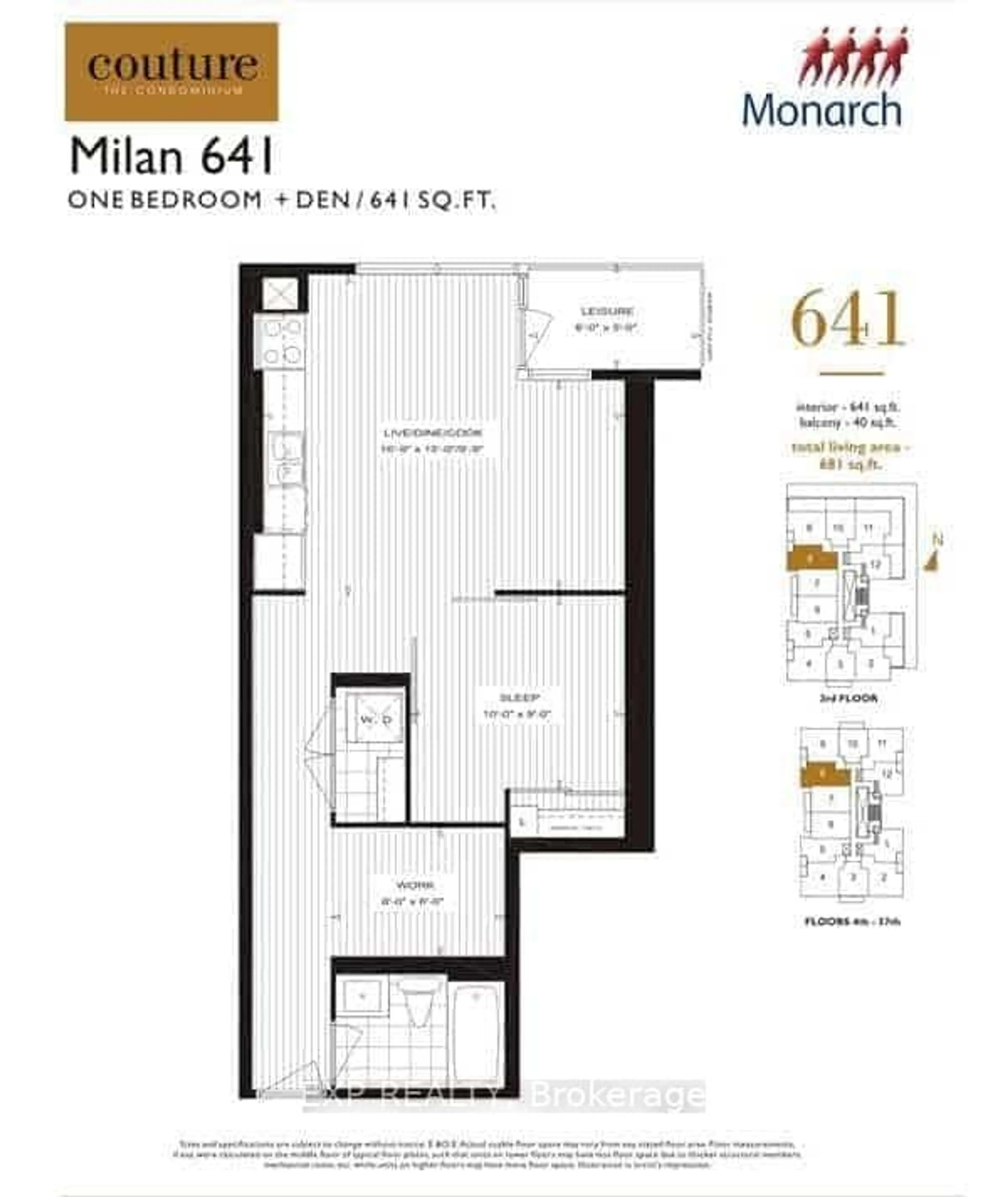 Floor plan for 28 Ted Rogers Way #308, Toronto Ontario M4Y 2W7