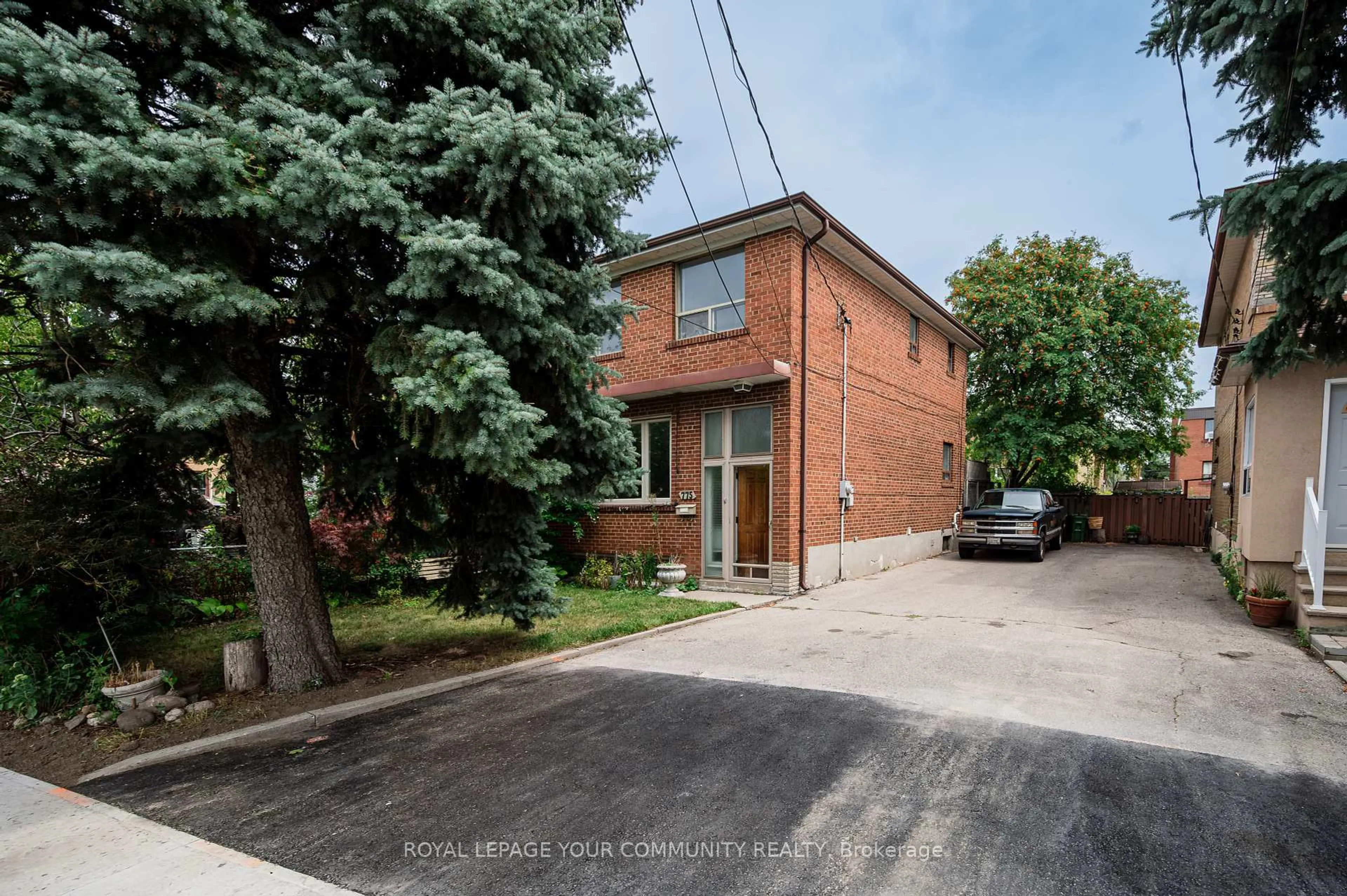 Home with brick exterior material, street for 775 Wilson Heights Blvd, Toronto Ontario M3H 2W1