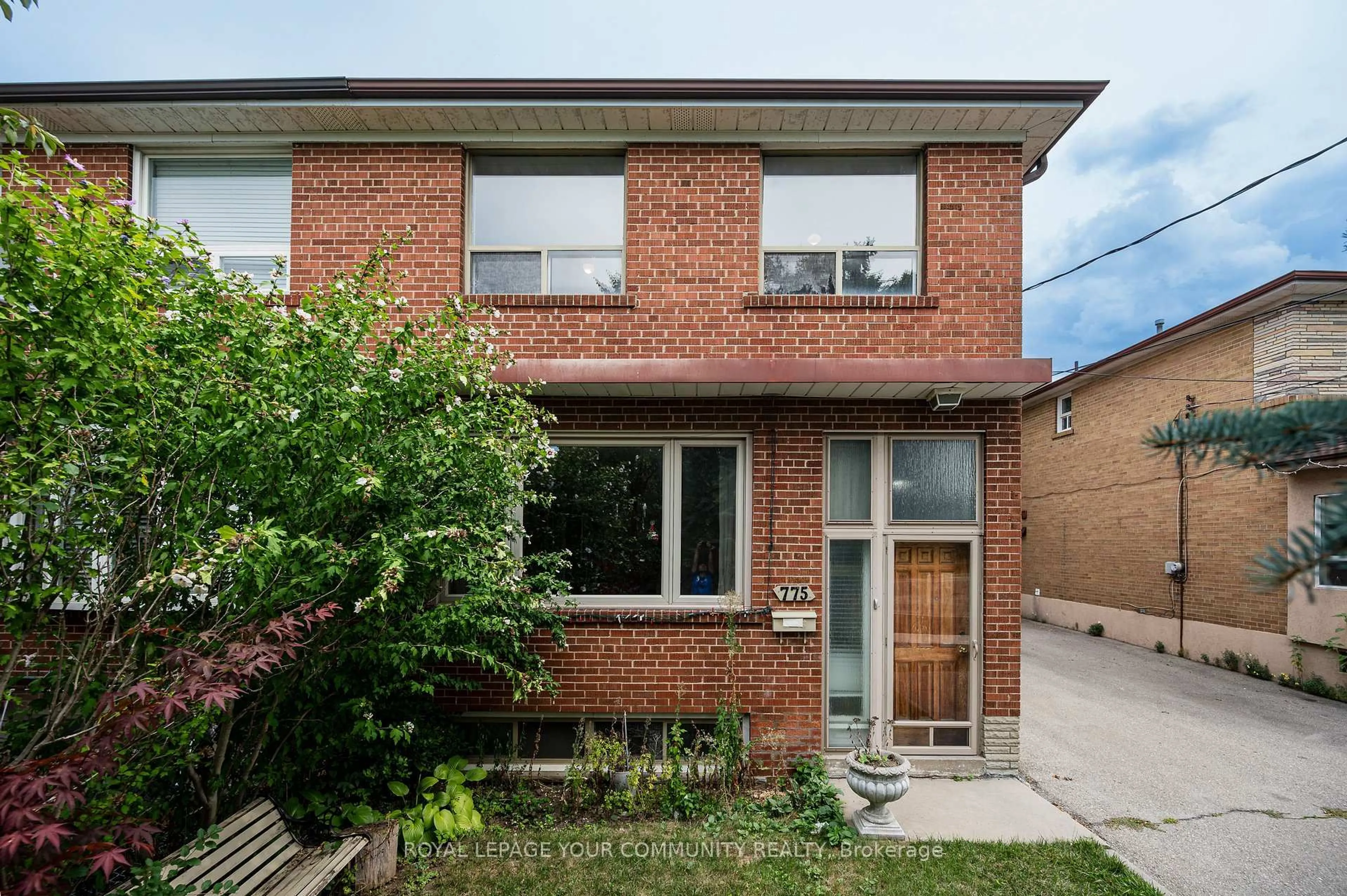 Home with brick exterior material, street for 775 Wilson Heights Blvd, Toronto Ontario M3H 2W1