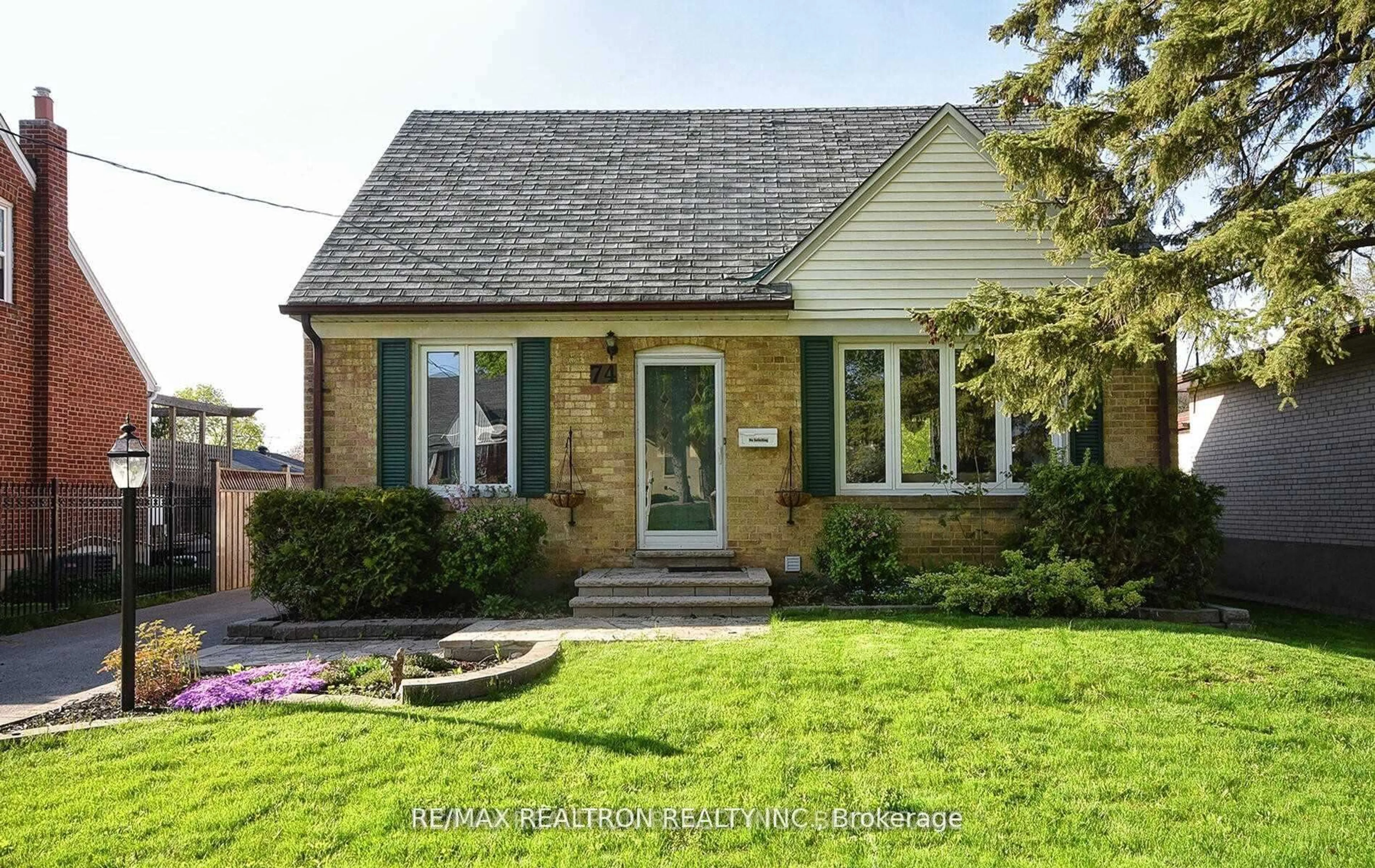 Home with brick exterior material, street for 74 Goulding Ave, Toronto Ontario M2M 1L2