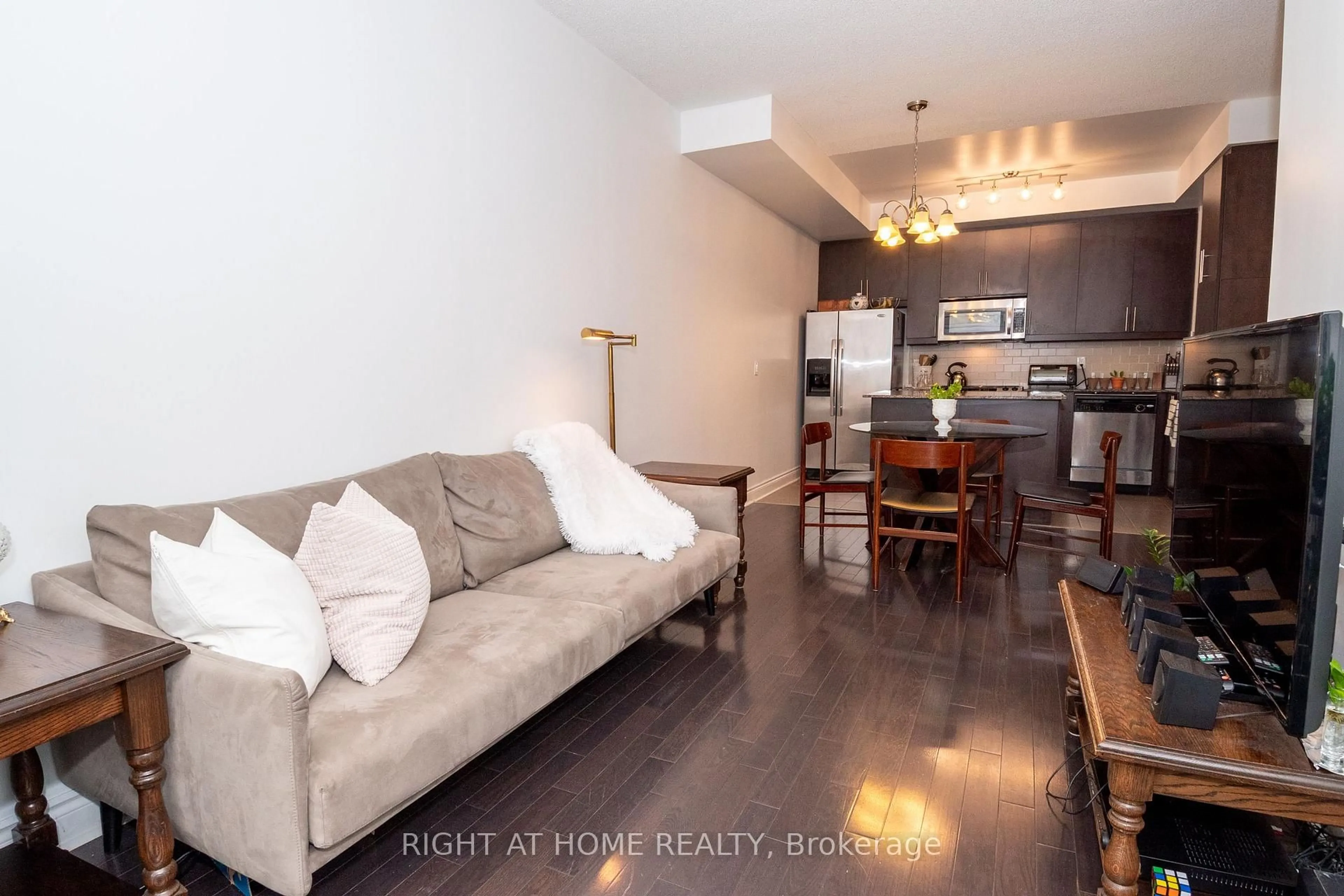 Living room with furniture, unknown for 31 Olive Ave #112, Toronto Ontario M2N 4N4