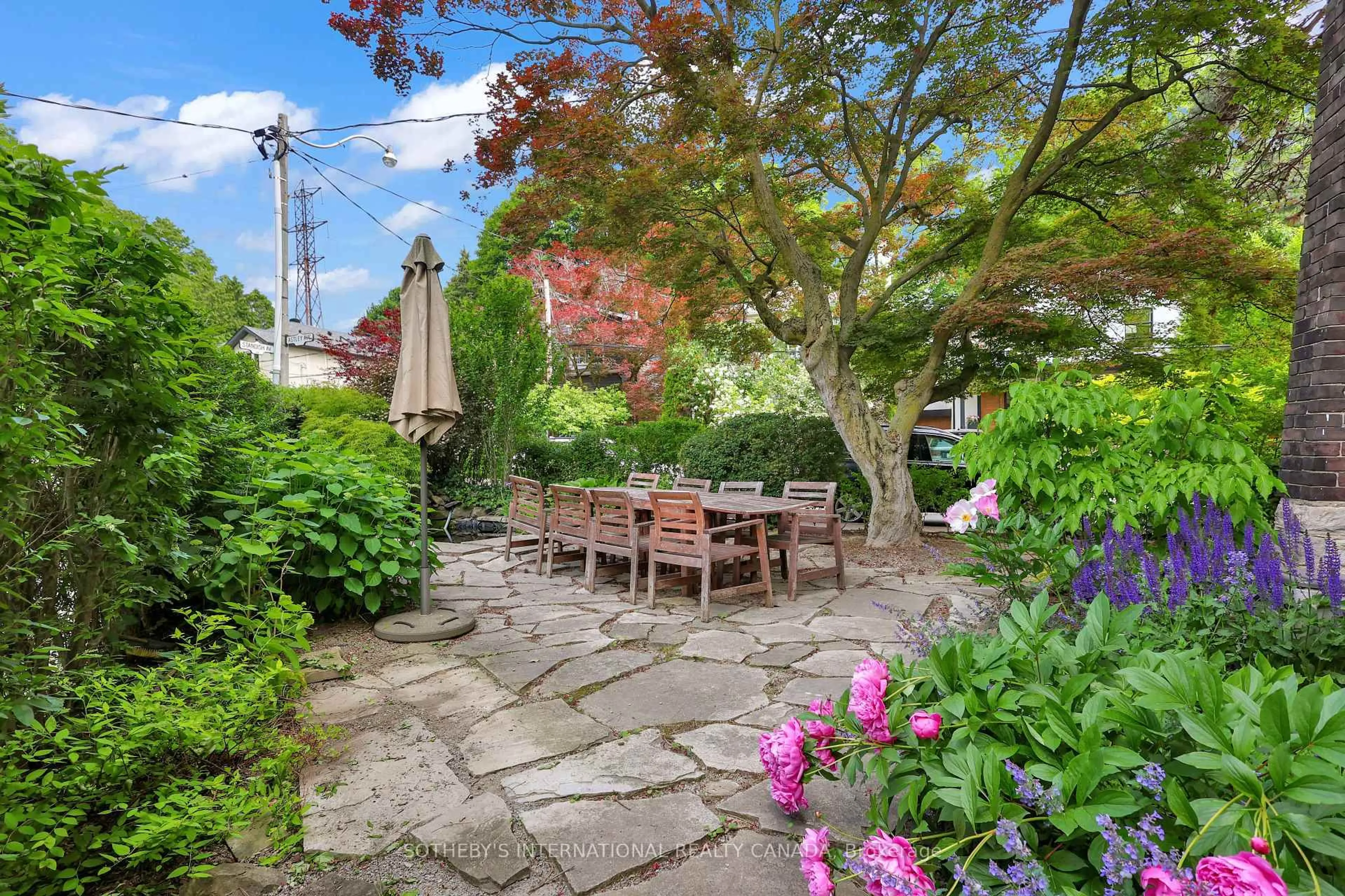 Patio, street for 68 Astley Ave, Toronto Ontario M4W 3B4