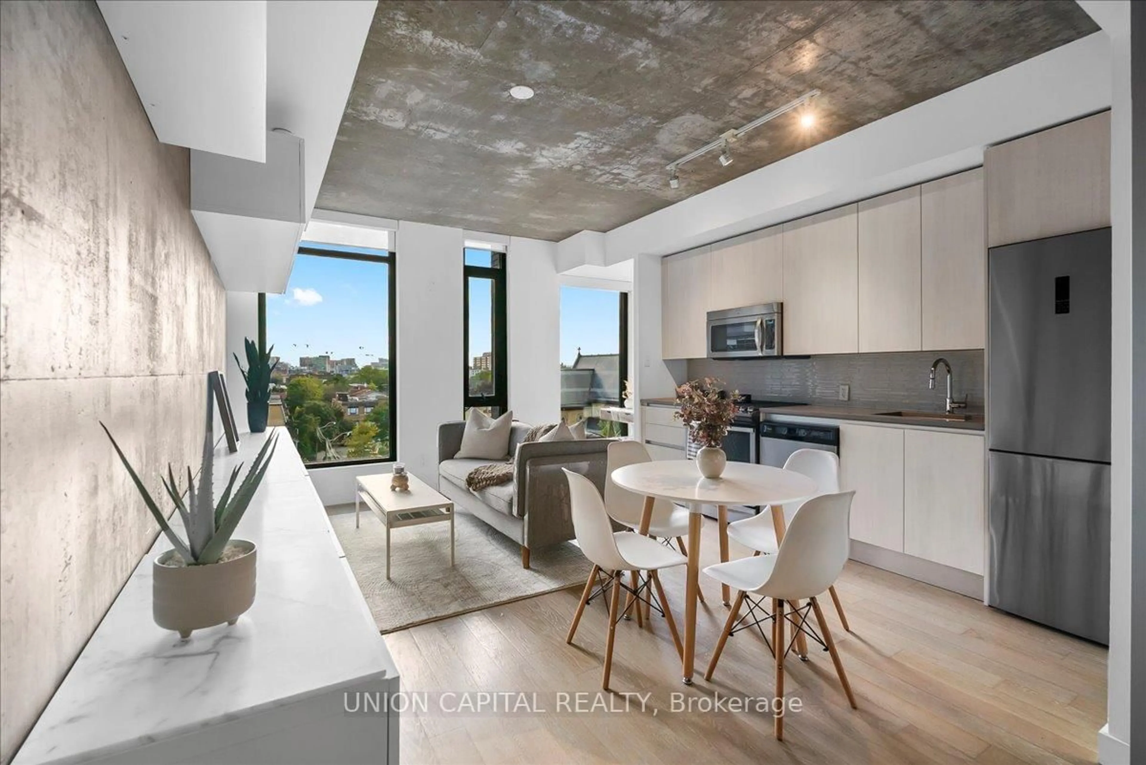 Open concept kitchen, unknown for 111 Bathurst St #505, Toronto Ontario M5V 0M9