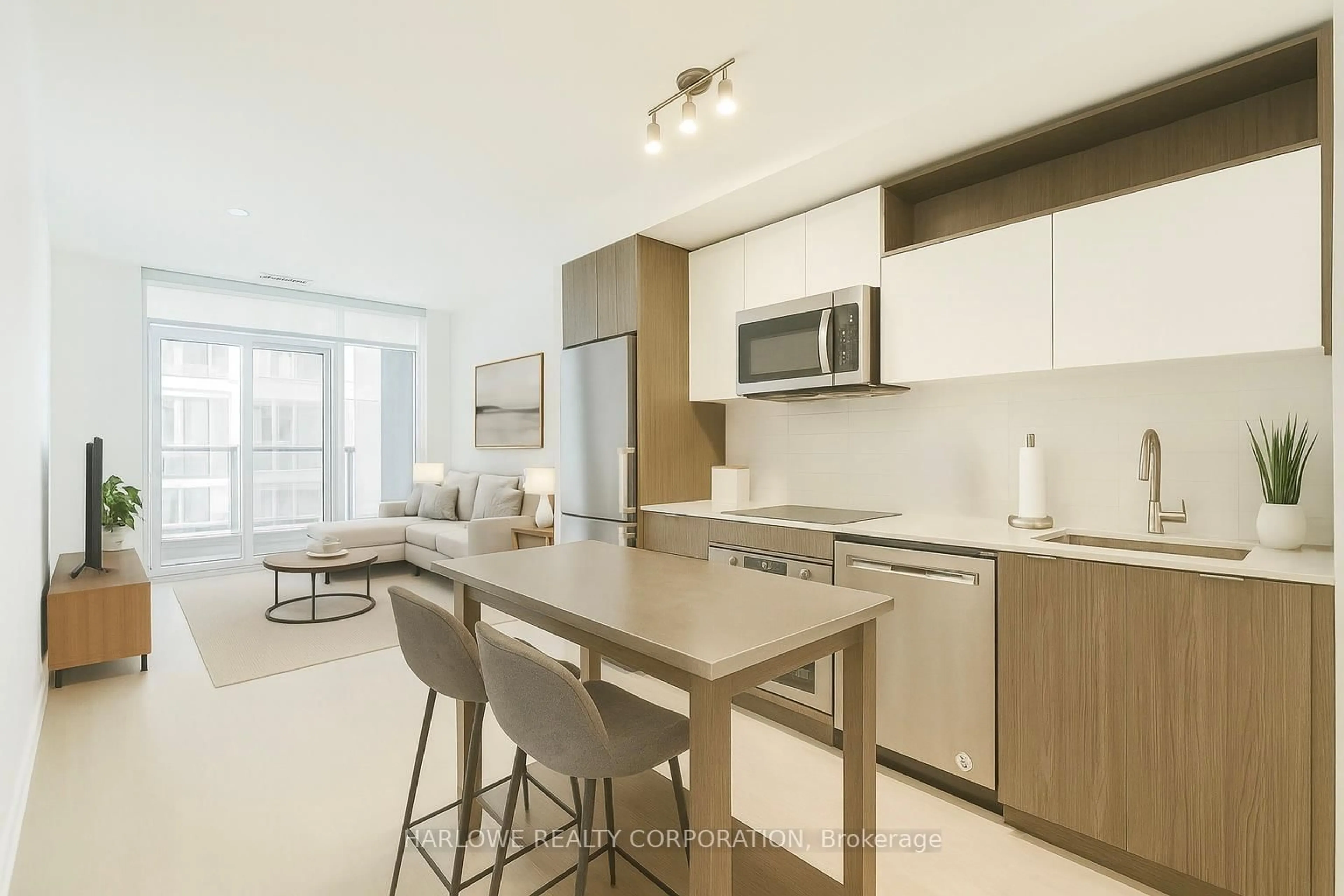 Open concept kitchen, unknown for 60 Princess St #1031 SE, Toronto Ontario M5A 2C7