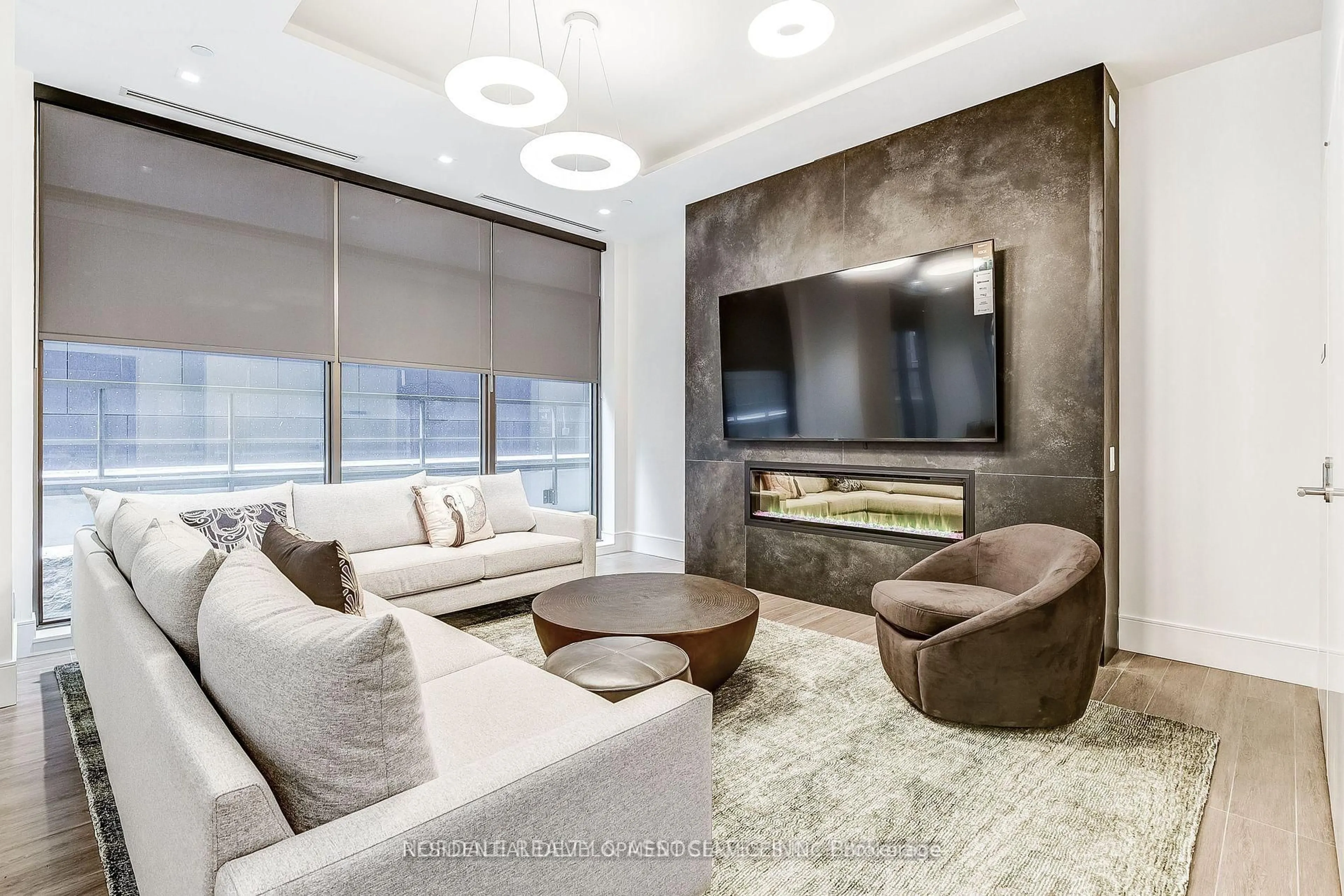 Living room with furniture, unknown for 28 Widmer St #4723, Toronto Ontario M5V 0T2