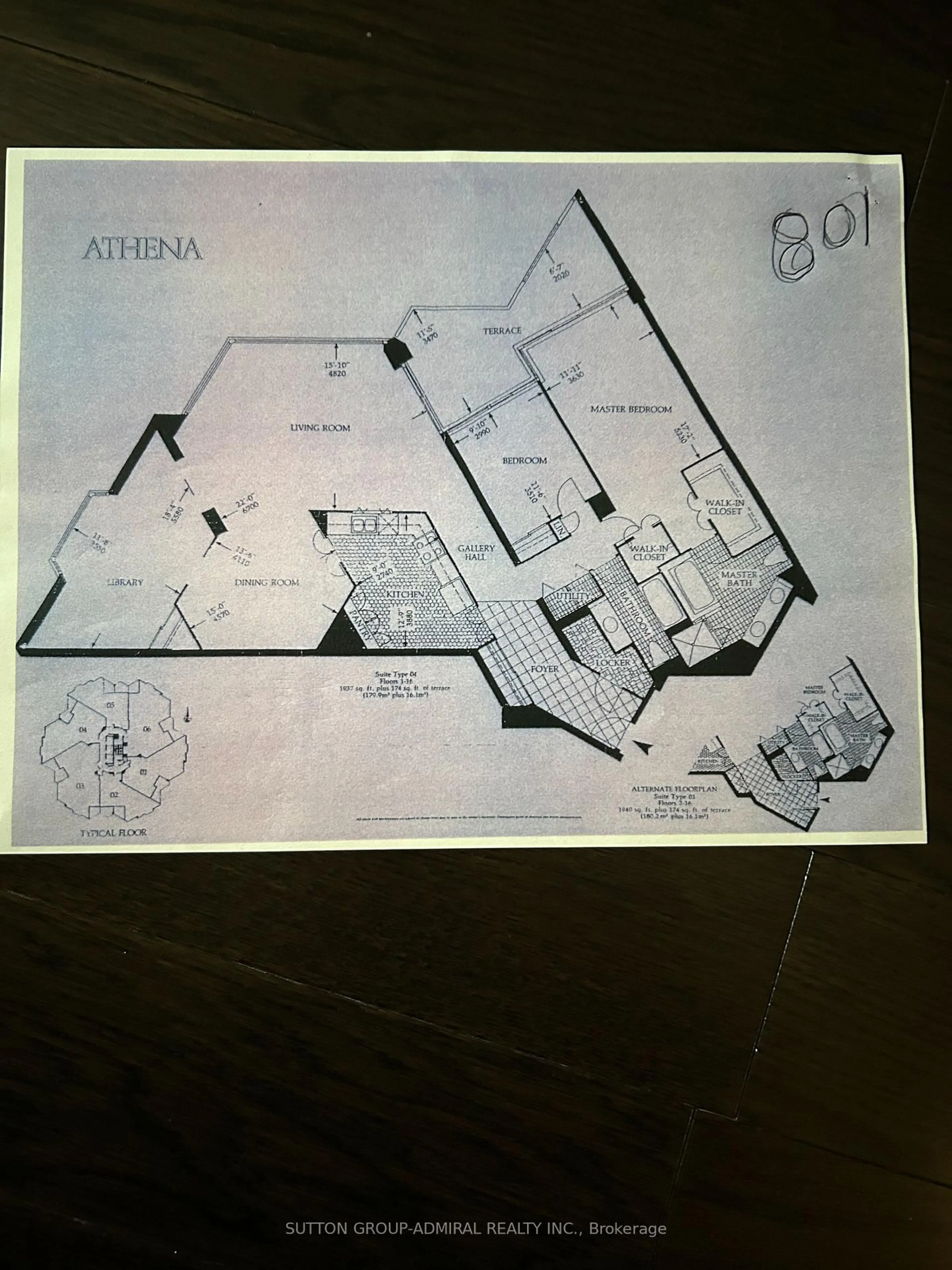 Floor plan for 85 Skymark Dr #801, Toronto Ontario M2H 3P2