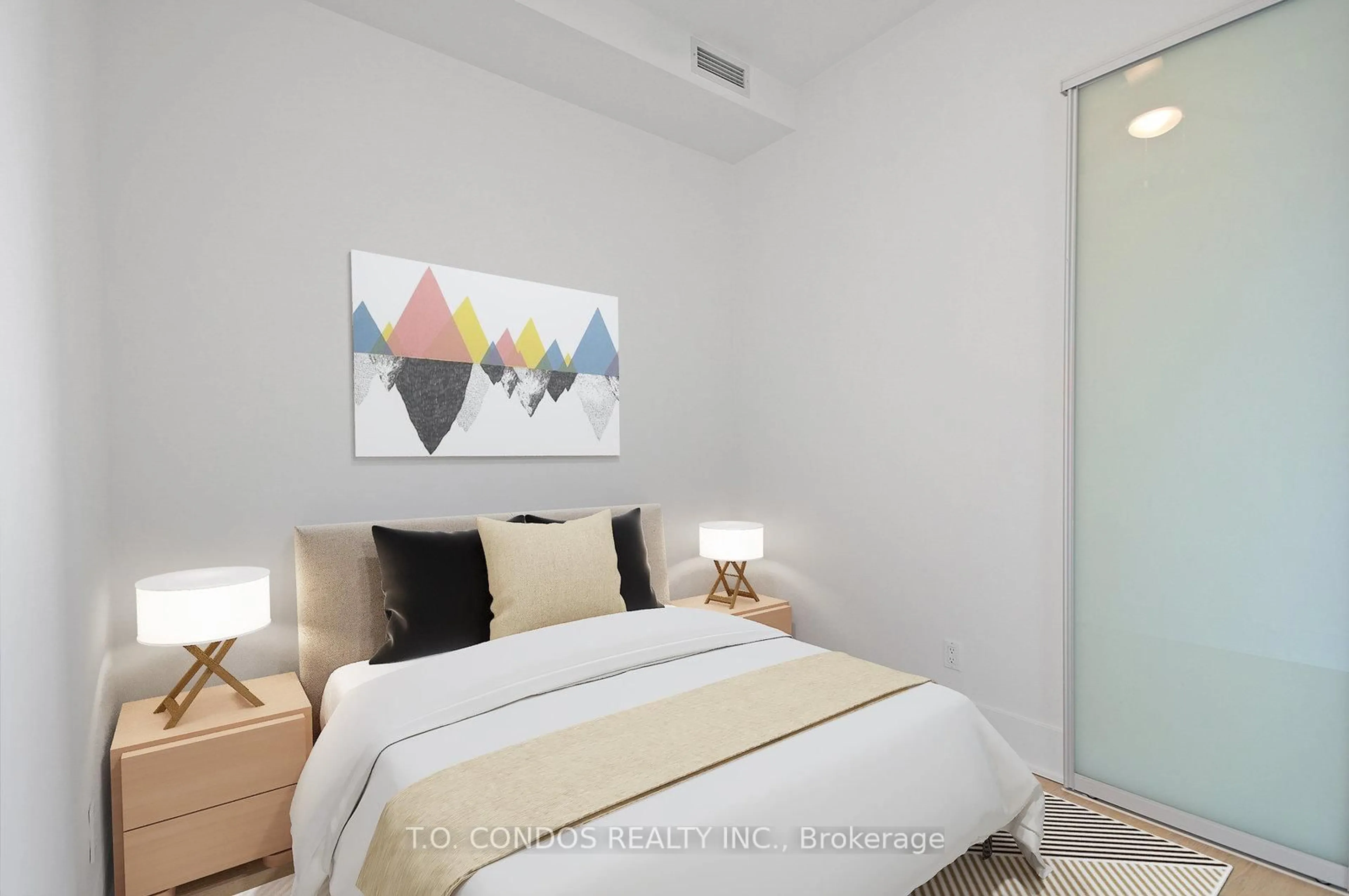 Bedroom with bed, unknown for 120 Homewood Ave #523, Toronto Ontario M4Y 2J3
