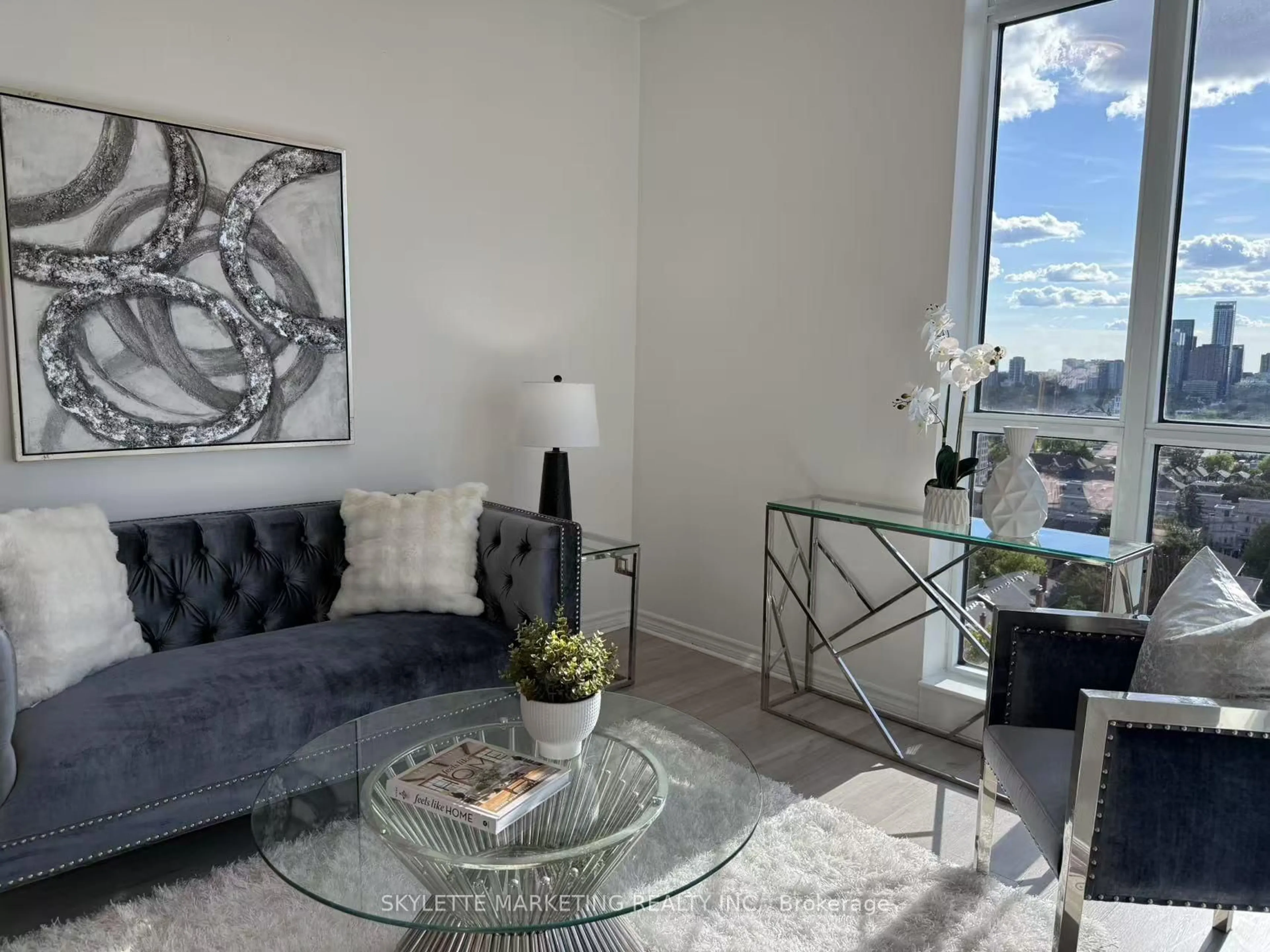 Living room with furniture, unknown for 2885 Bayview Ave #1315, Toronto Ontario M2K 0A3