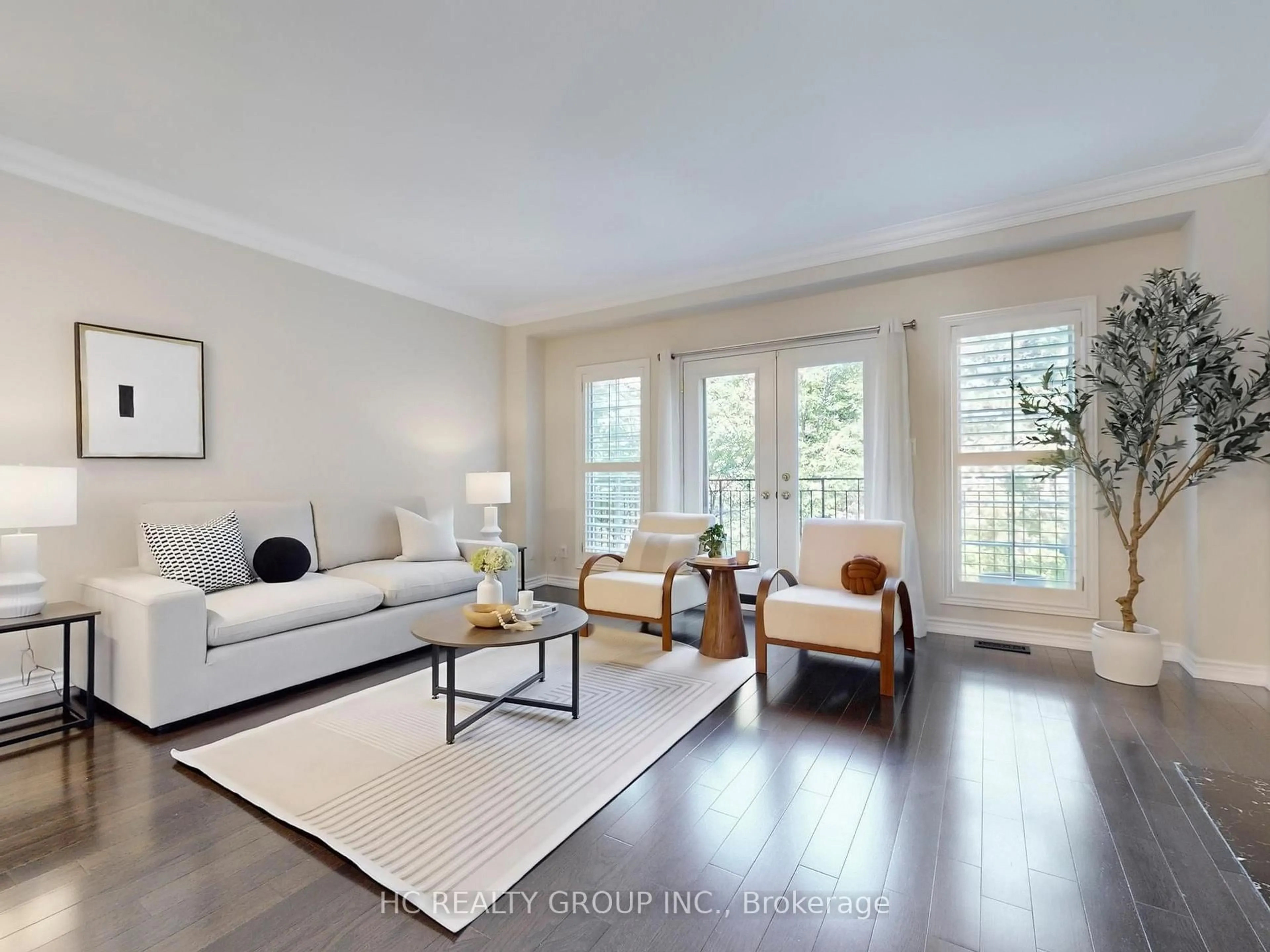 Living room with furniture, unknown for 10 Cole Millway, Toronto Ontario M4N 3P8