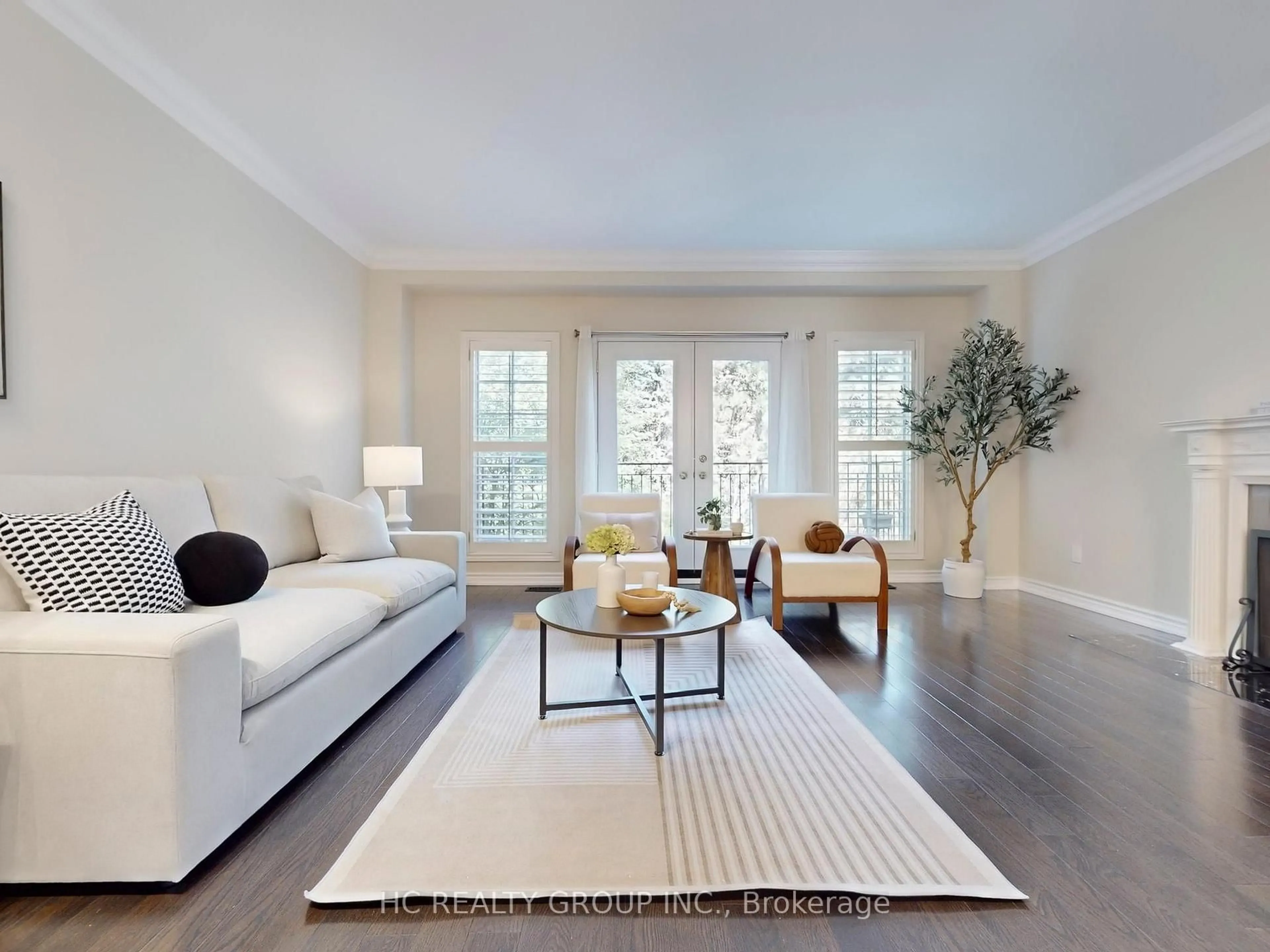 Living room with furniture, unknown for 10 Cole Millway, Toronto Ontario M4N 3P8