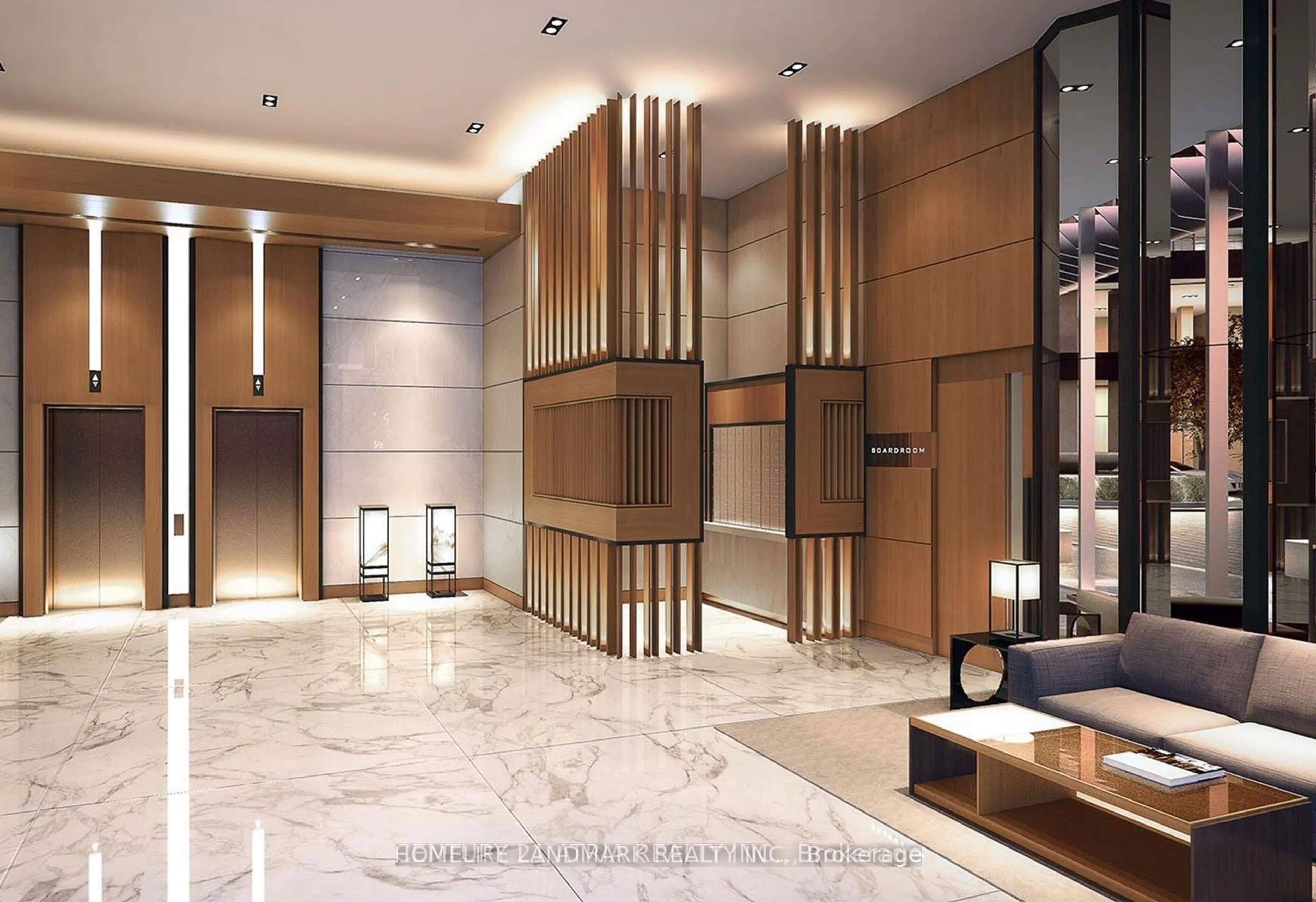 Indoor foyer for 90 queens Wharf Rd #608, Toronto Ontario M5V 0E6
