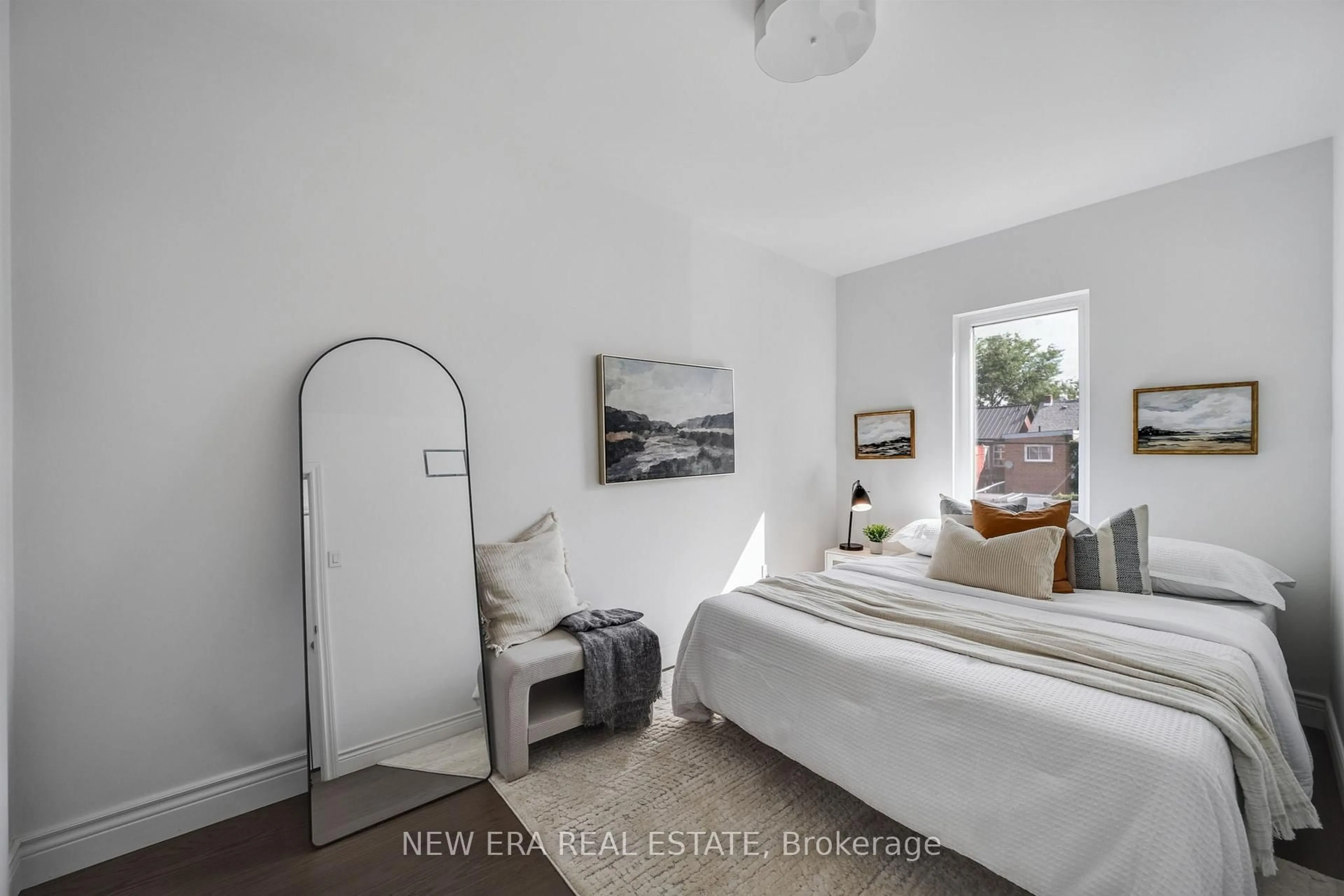 Bedroom with bed, unknown for 283 Clinton St, Toronto Ontario M6G 2Y7