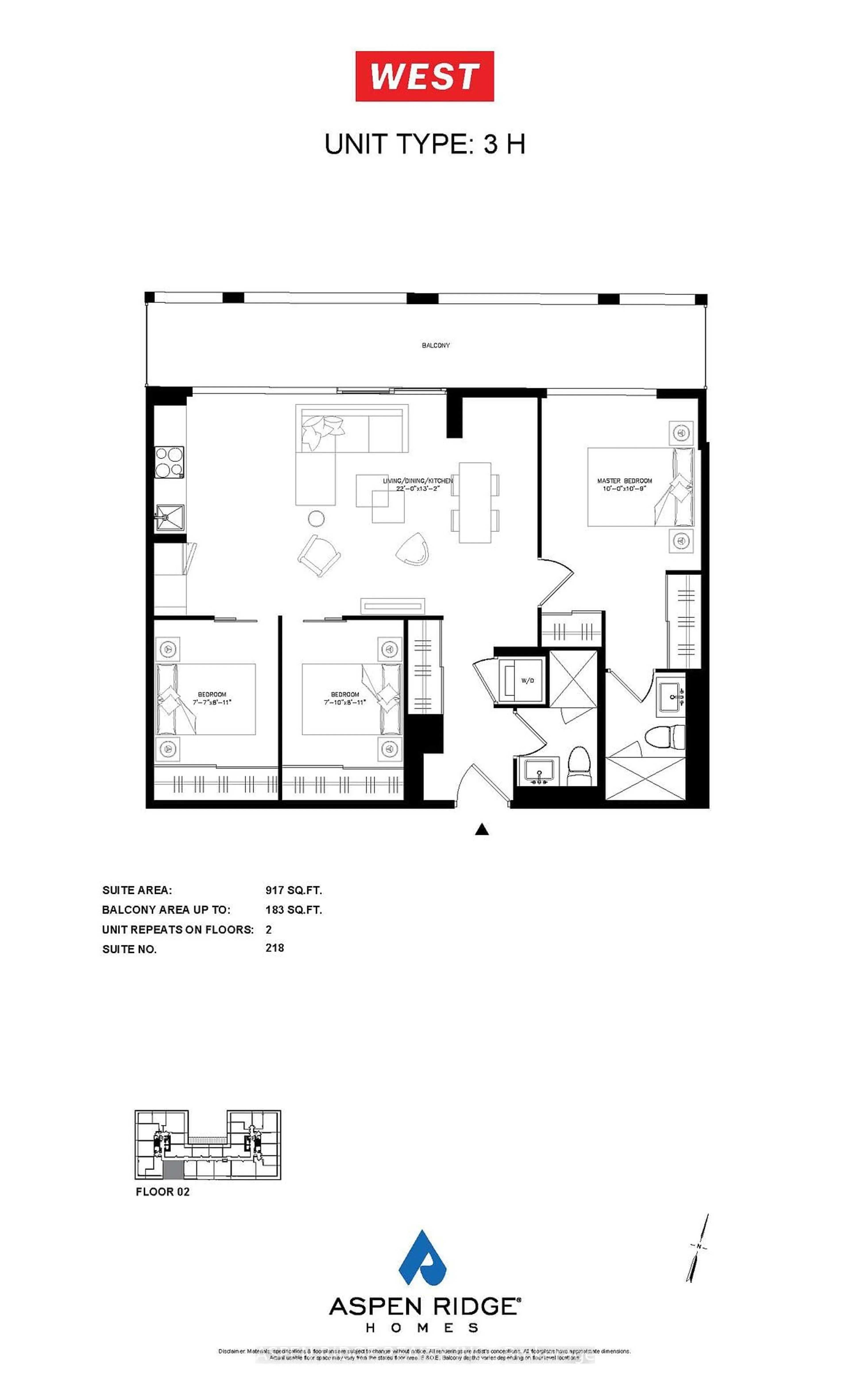 Floor plan for 9 Tecumseth St #218, Toronto Ontario M5V 3G4