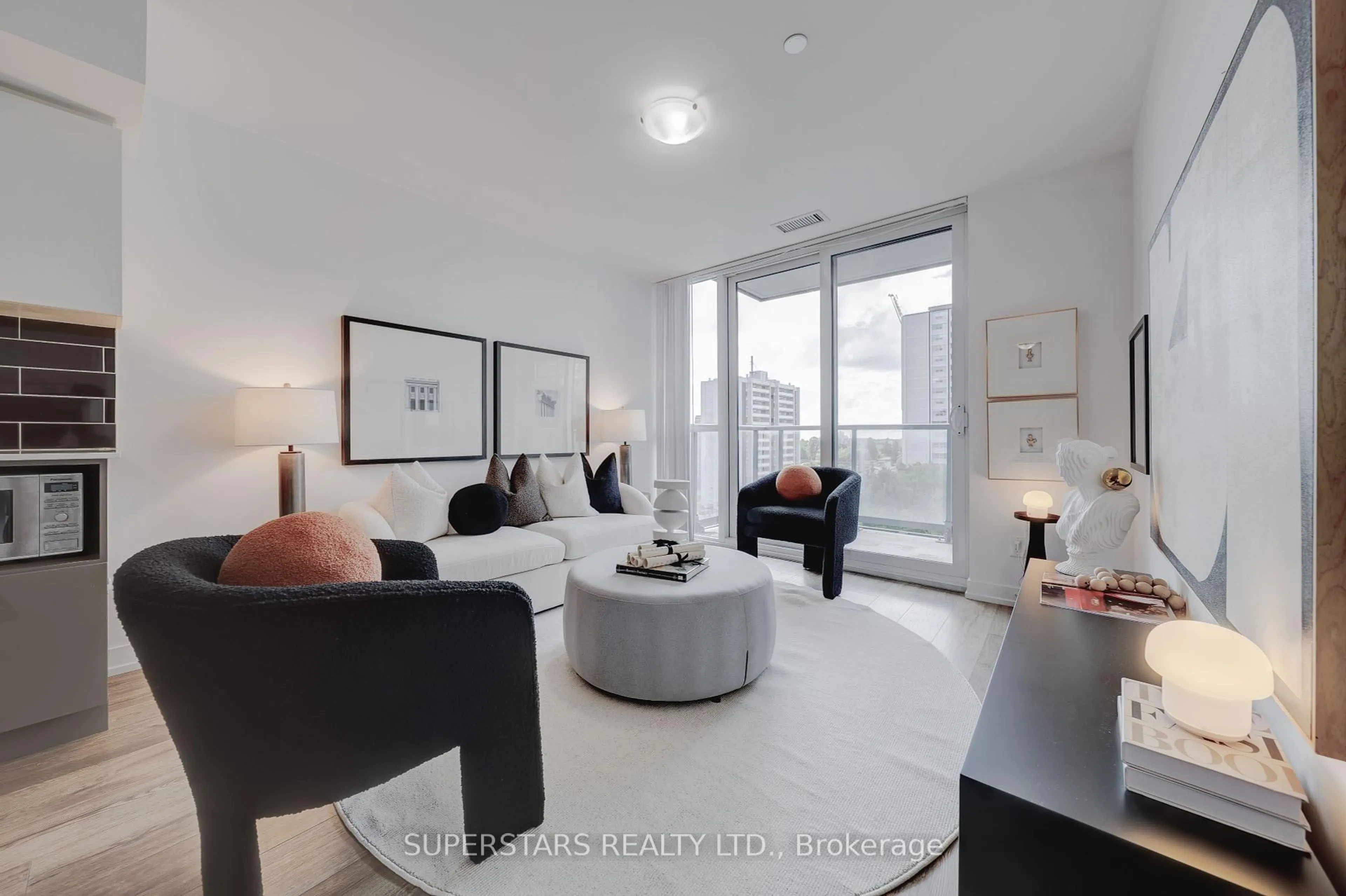 Living room with furniture, unknown for 125 Redpath Ave #702, Toronto Ontario M4S 0B5