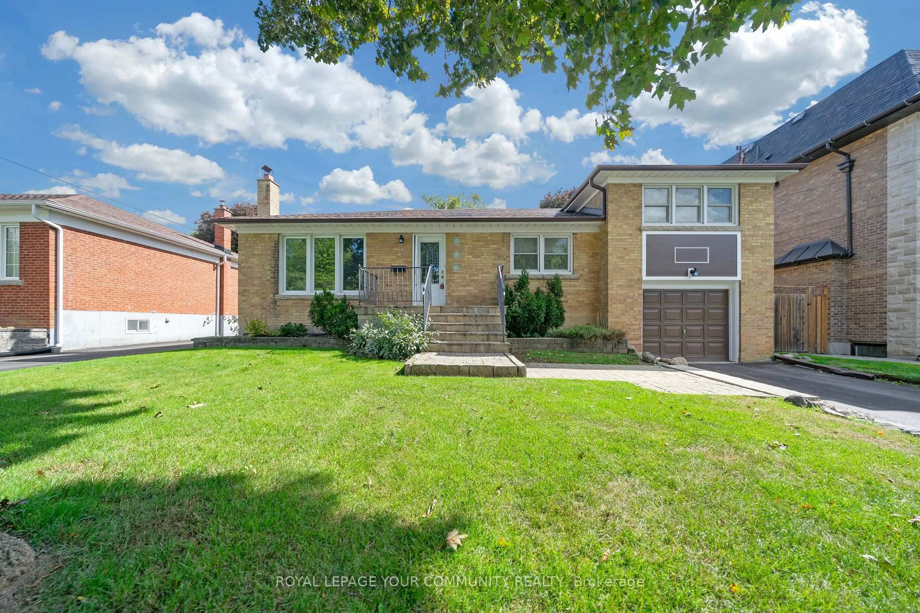 Home with brick exterior material, street for 9 Theresa Ave, Toronto Ontario M2M 1W4