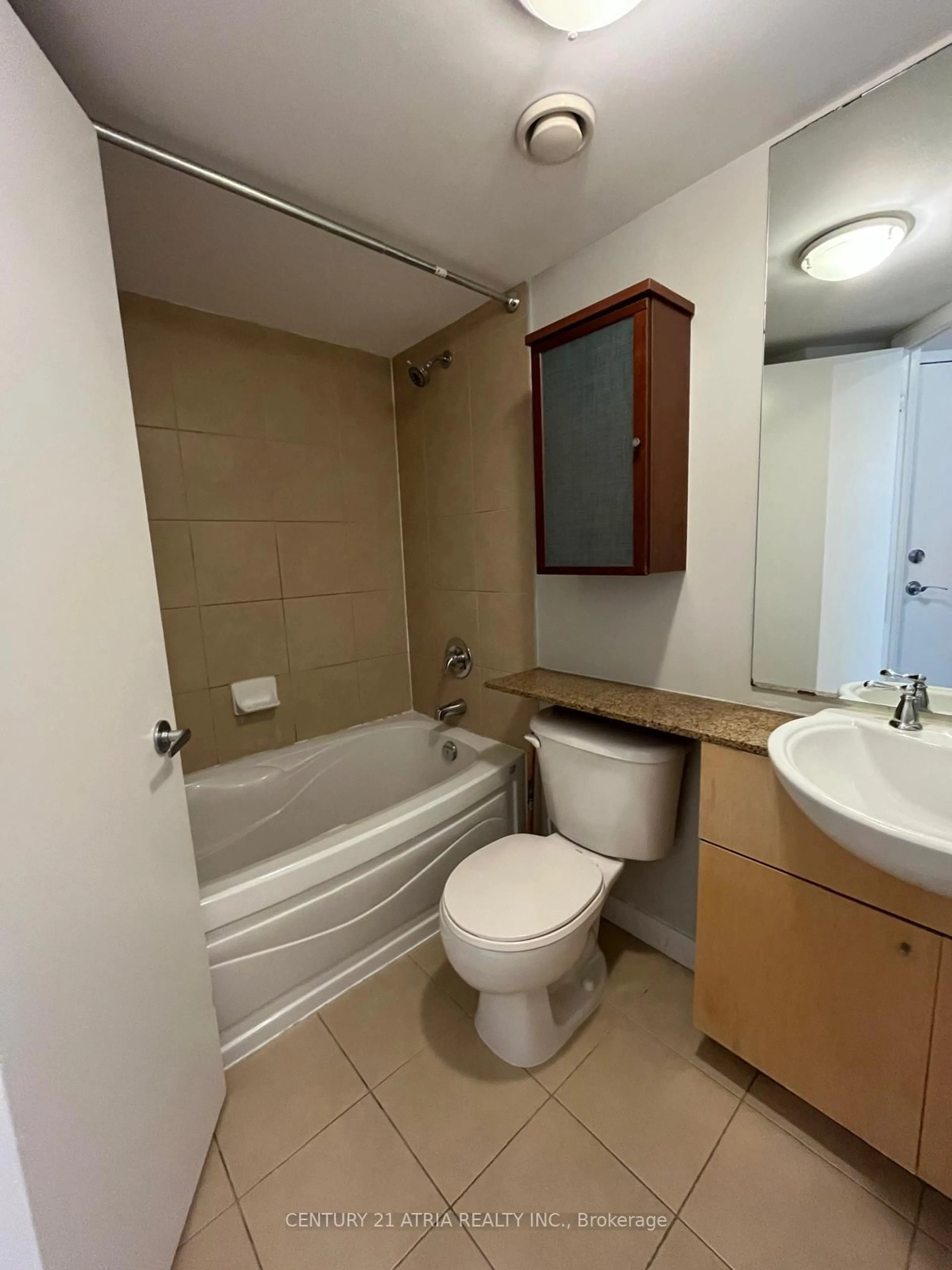 Standard bathroom, floor is not visible for 373 Front St #1902, Toronto Ontario M5V 3R7