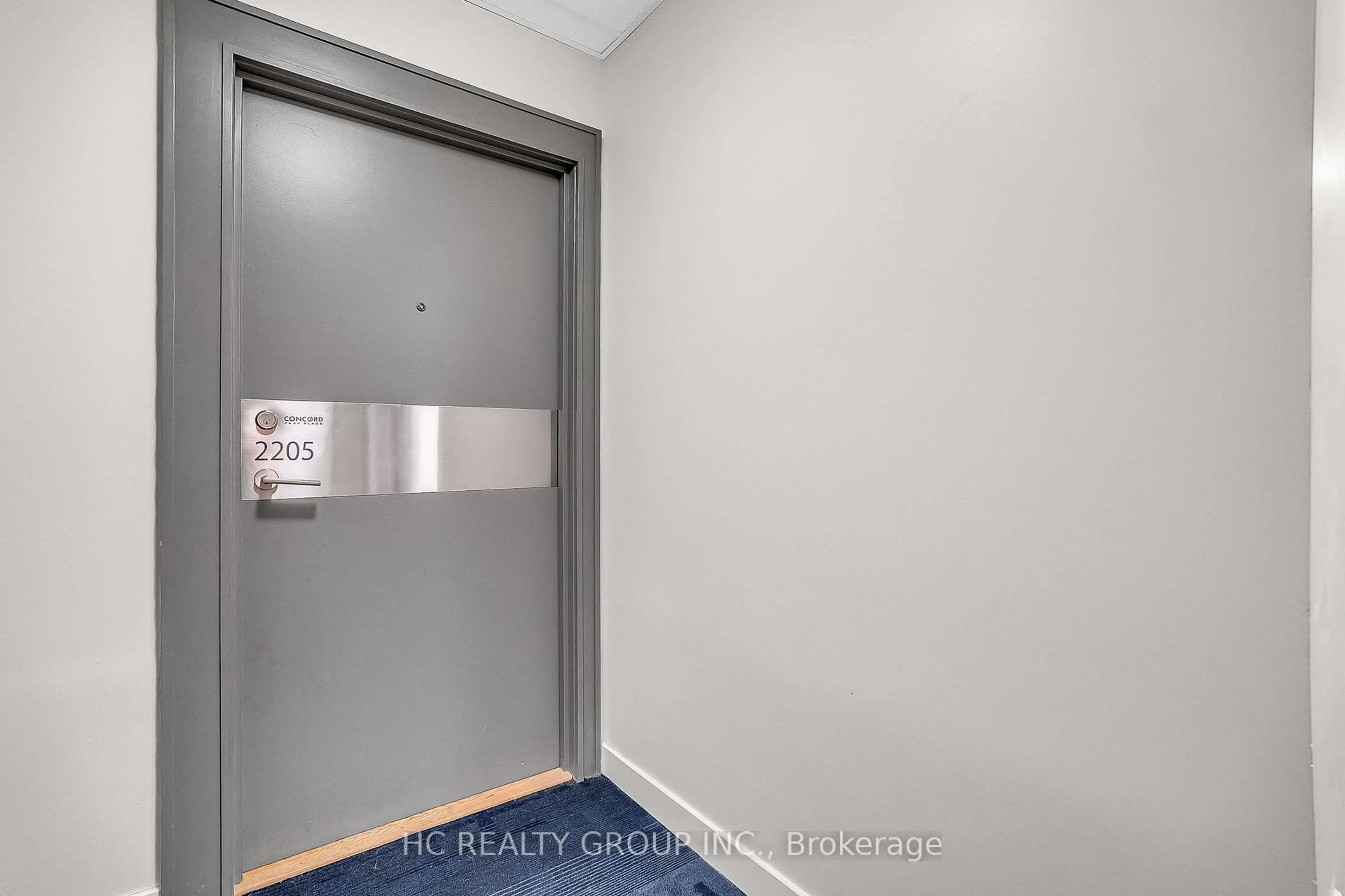 Indoor entryway for 33 Singer Crt #2205, Toronto Ontario M2K 0B4