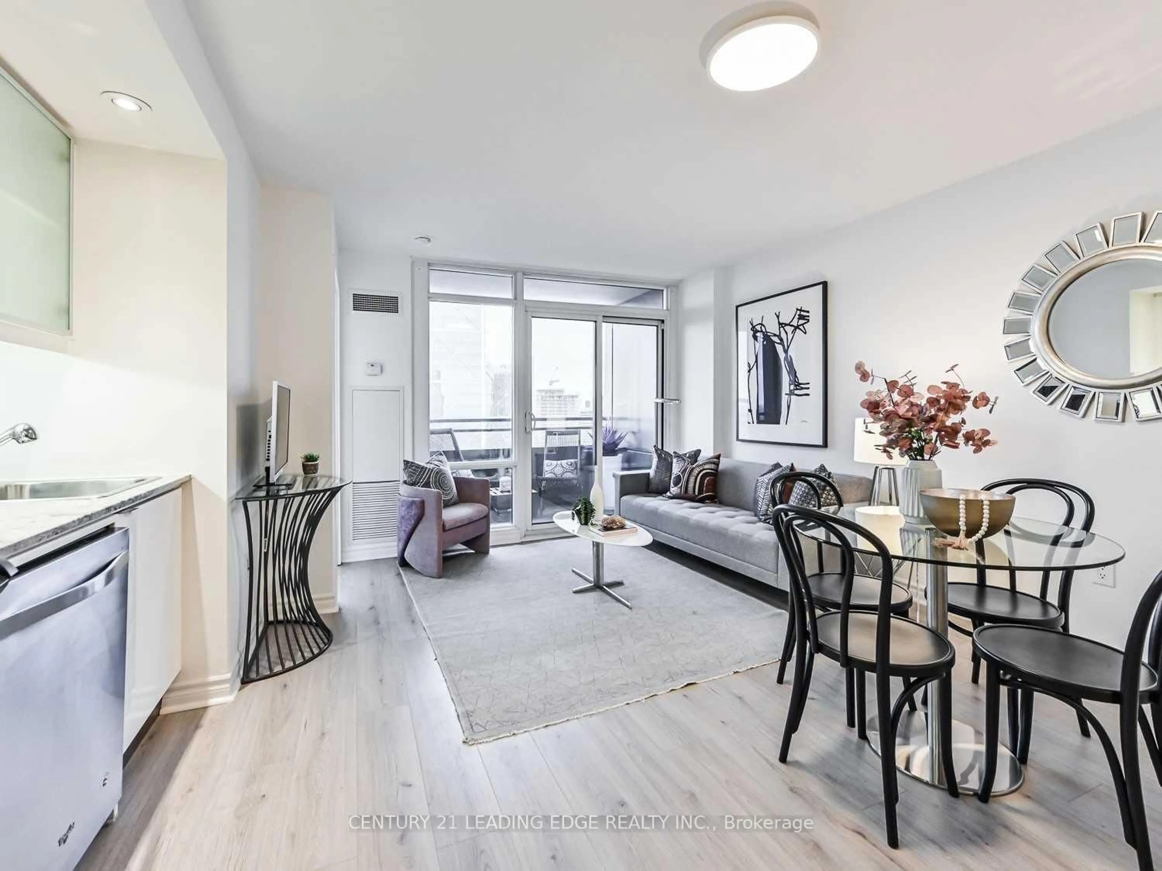 Living room with furniture, unknown for 25 TELEGRAM Mews #4211, Toronto Ontario M5V 3Z1