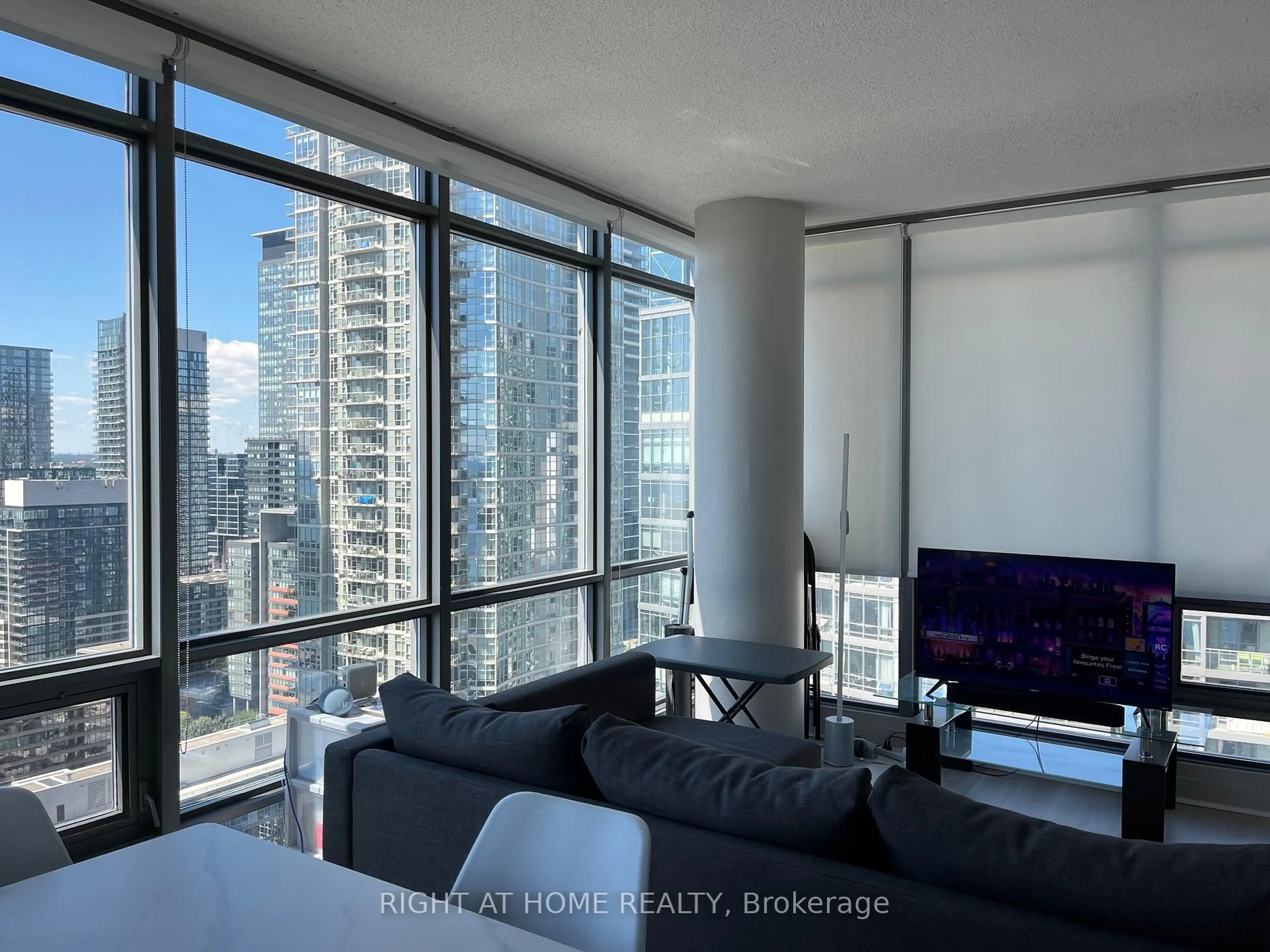 Living room with furniture, unknown for 5 Mariner Terr #3007, Toronto Ontario M5V 3V6