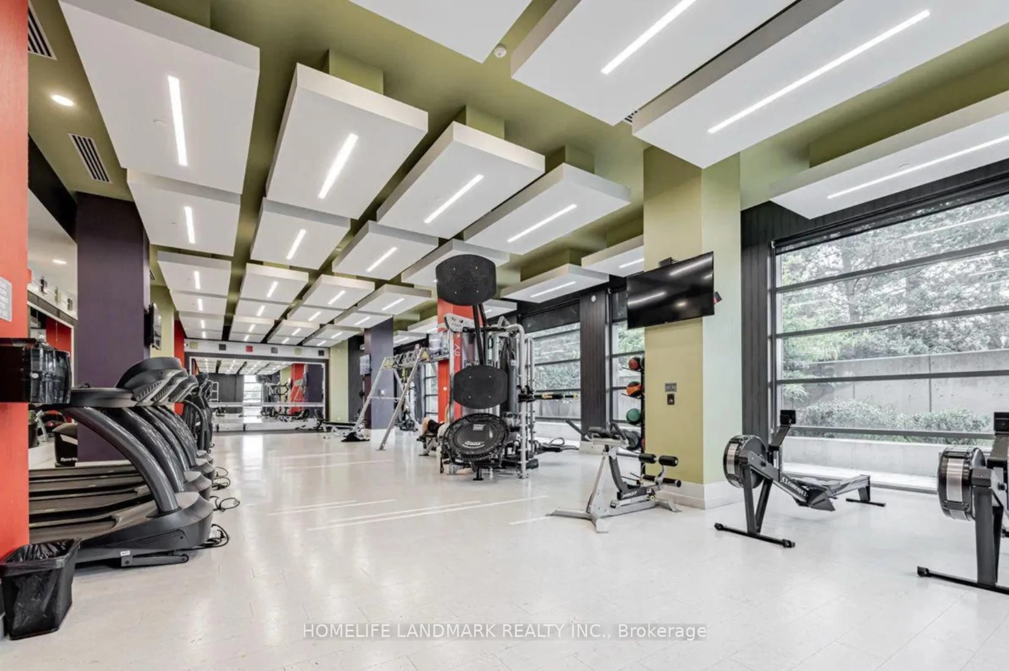 Gym or fitness room for 55 Ann O'reilly Rd #2611, Toronto Ontario M2J 0E1