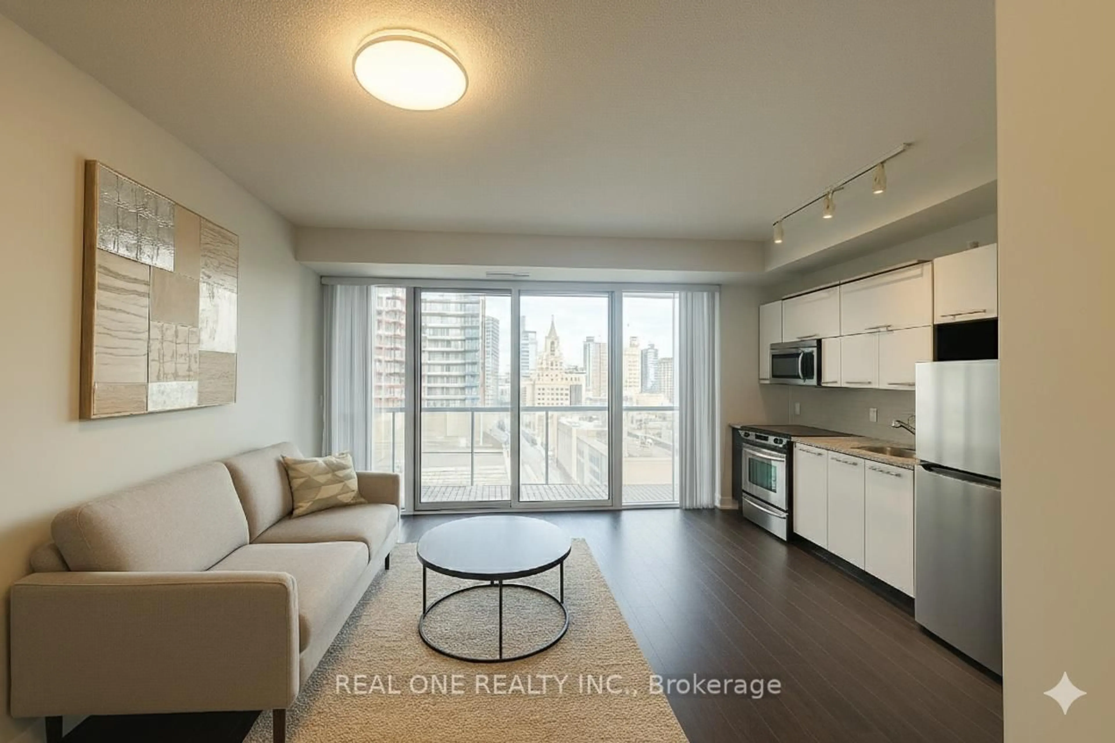 Living room with furniture, unknown for 126 Simcoe St #2007, Toronto Ontario M5H 4E6