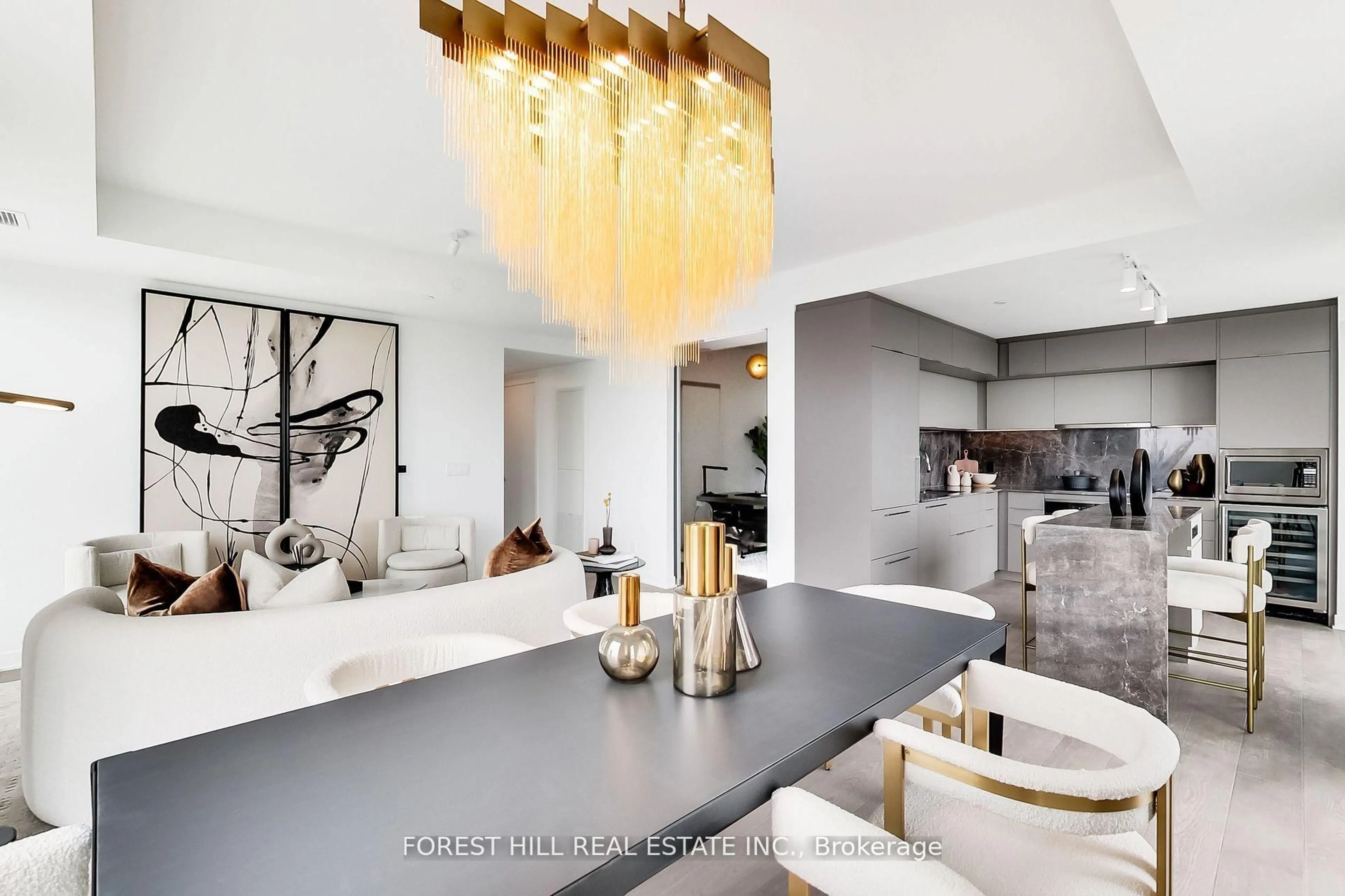Contemporary kitchen, unknown for 185 Alberta Ave #807, Toronto Ontario M6C 0A5