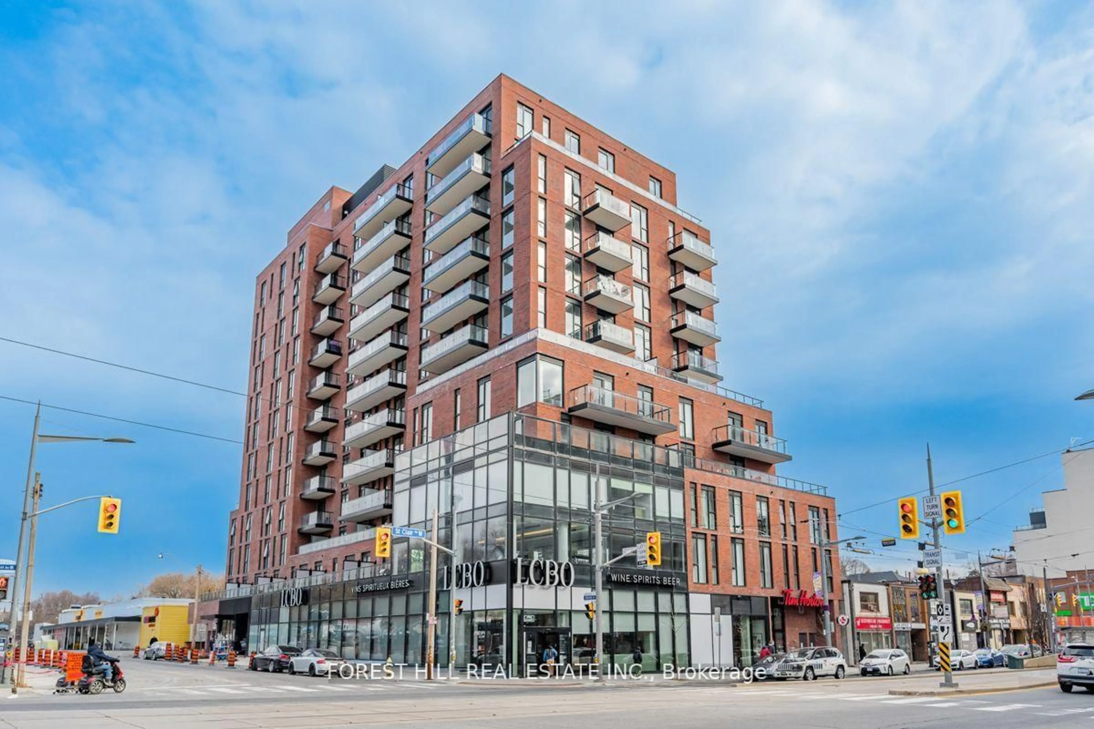 Home with brick exterior material, building for 185 Alberta Ave #807, Toronto Ontario M6C 0A5