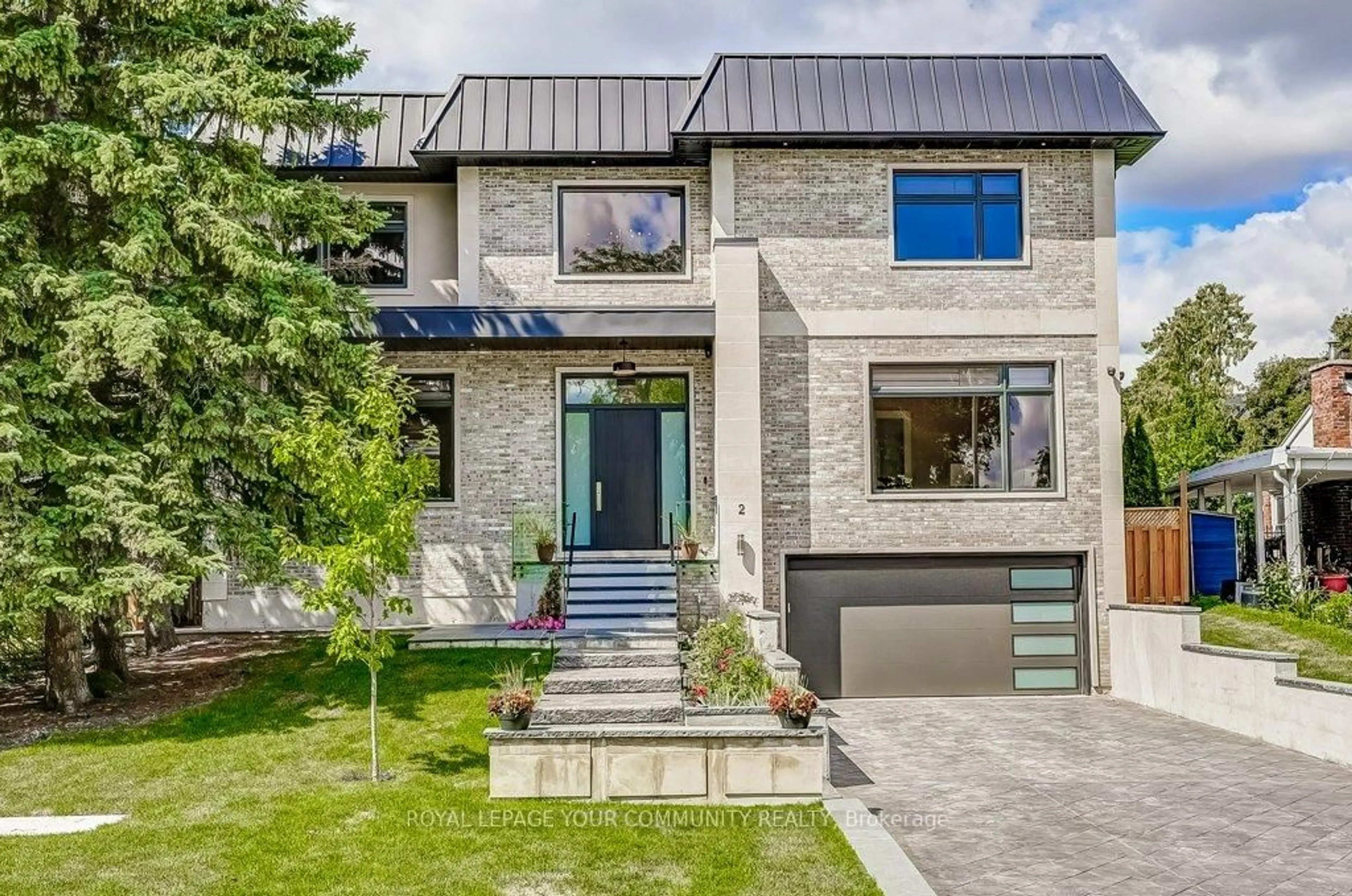 Home with brick exterior material, street for 2 Hemford Cres, Toronto Ontario M3B 2S5